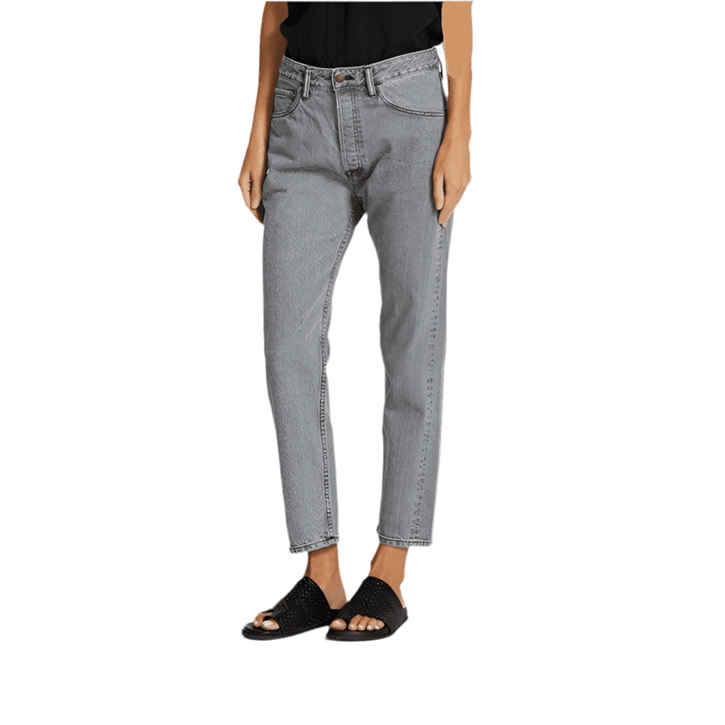 Bassike Made in Japan Classic Grey Crop Jean -Size 26 — photo 1 of 7
