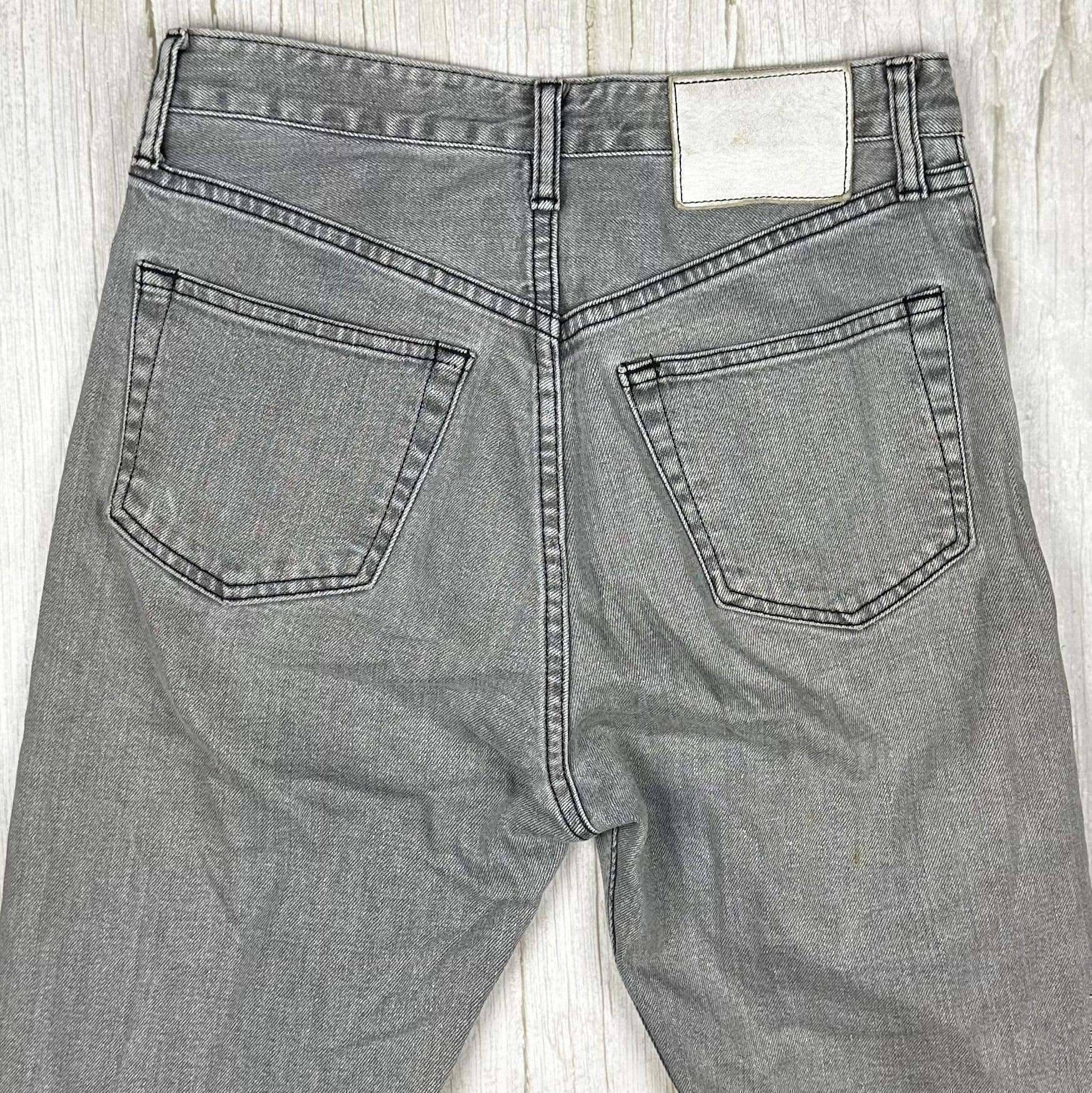 Bassike Made in Japan Classic Grey Crop Jean -Size 26 — photo 4 of 7