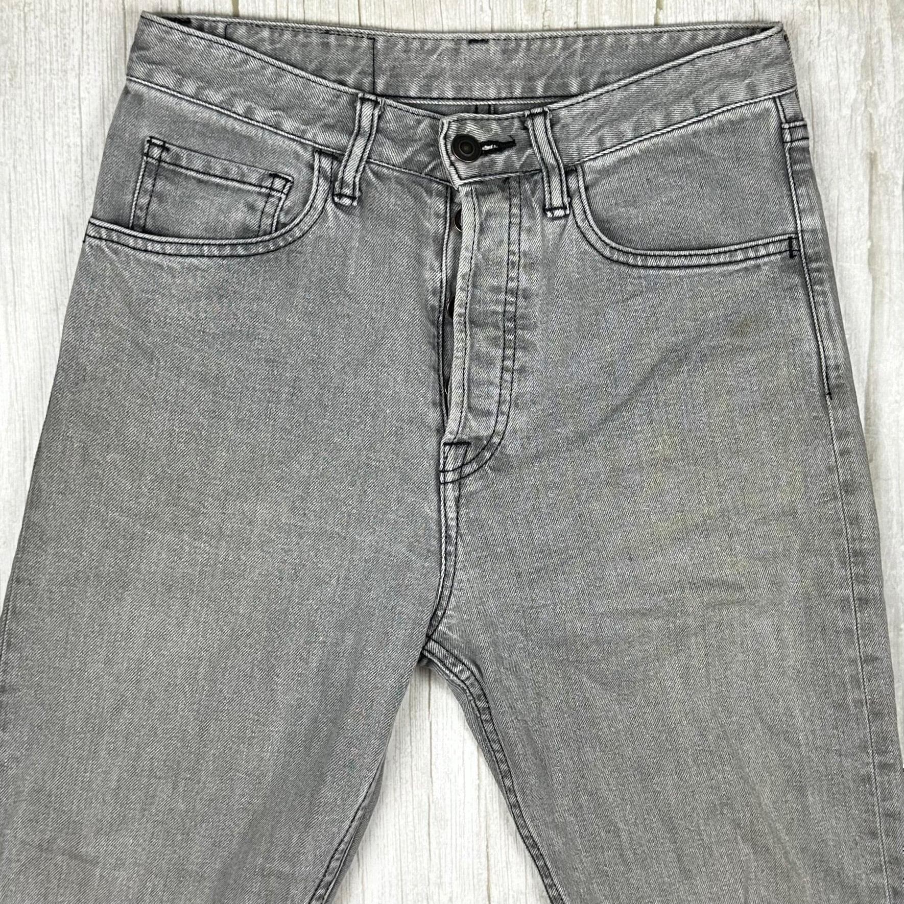Bassike Made in Japan Classic Grey Crop Jean -Size 26 — photo 6 of 7
