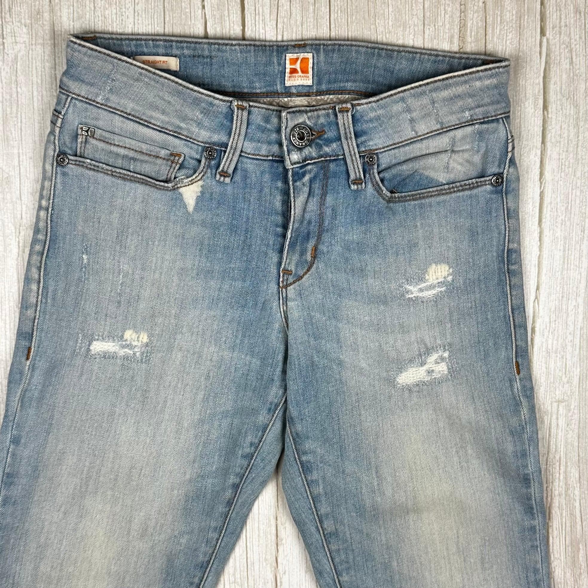 Hugo Boss Orange Ladies Straight Fit Jeans Size- 25 — photo 3 of 7