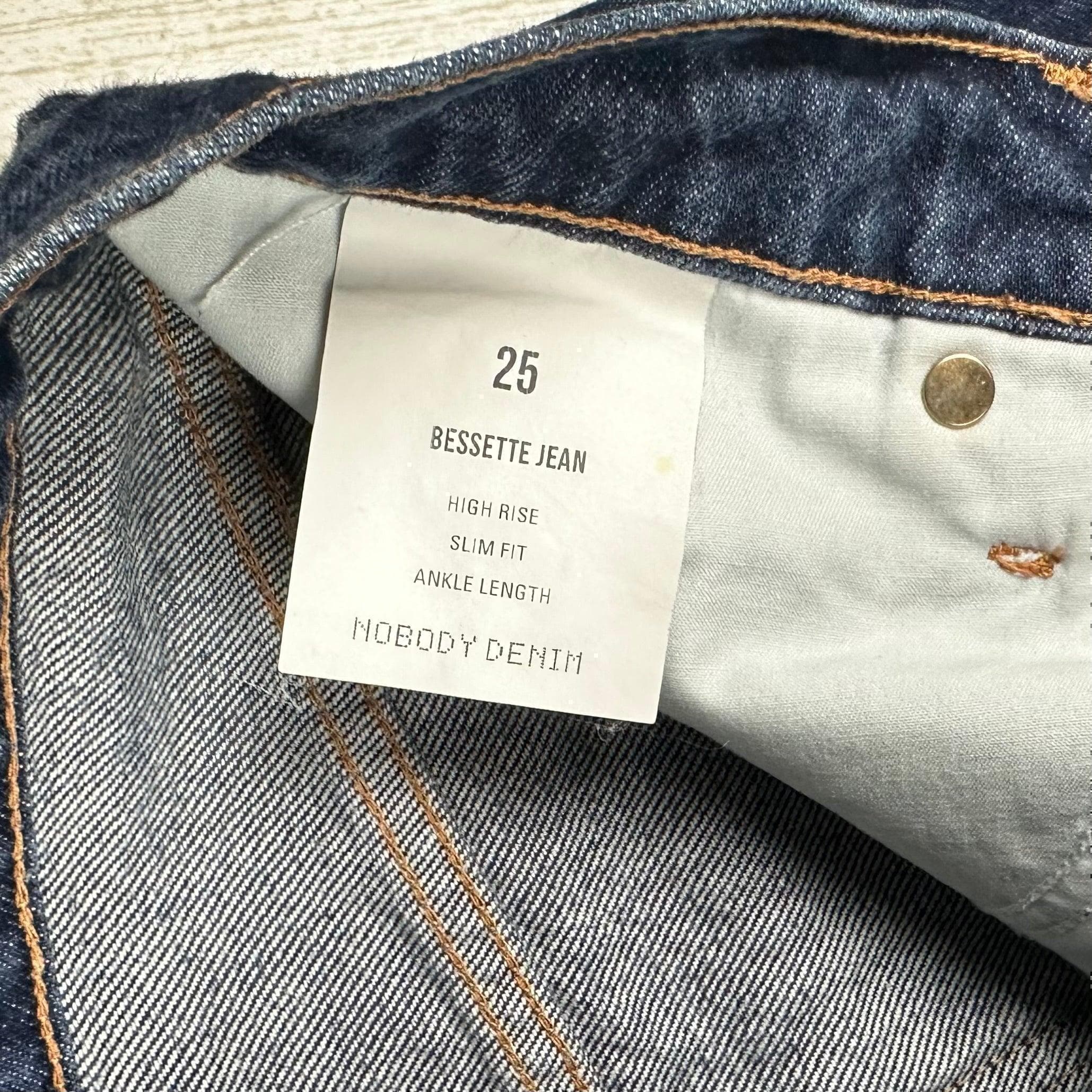 NOBODY 'Bessette Jean' Luna High Rise Slim Jeans- Size 25 — photo 5 of 7