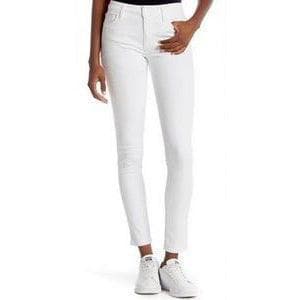 Joe's Jeans 'Annie' Mid Rise White Skinny Jeans -Size 27 — photo 6 of 7