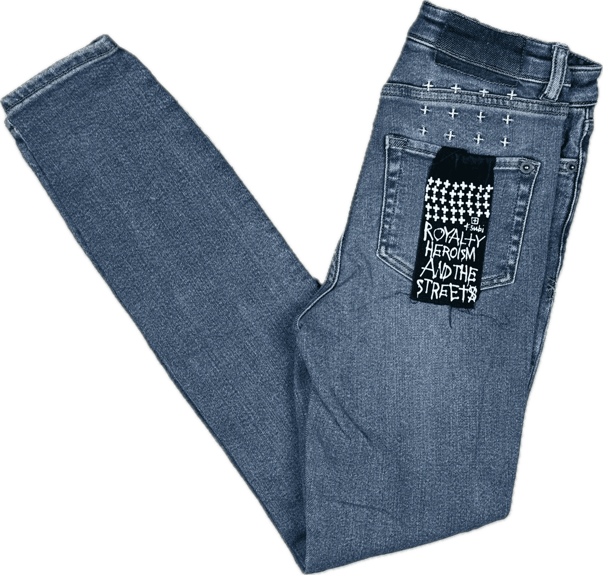 Ksubi 'Super Skinny' High Rise Ankle Jeans - Size 23 — photo 1 of 6