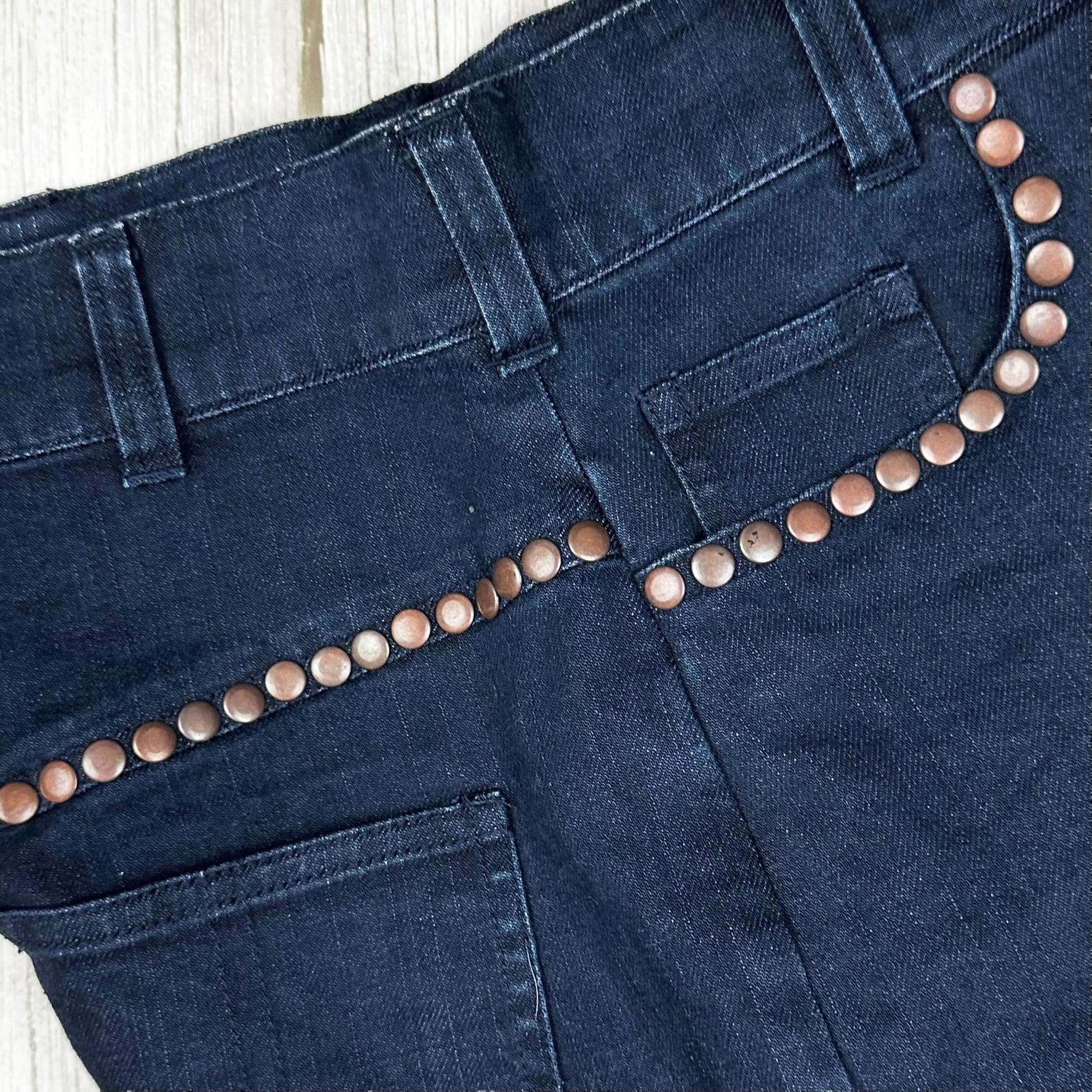 Zimmermann Ladies High Waist Studded Denim Shorts - Size 1 — photo 4 of 8