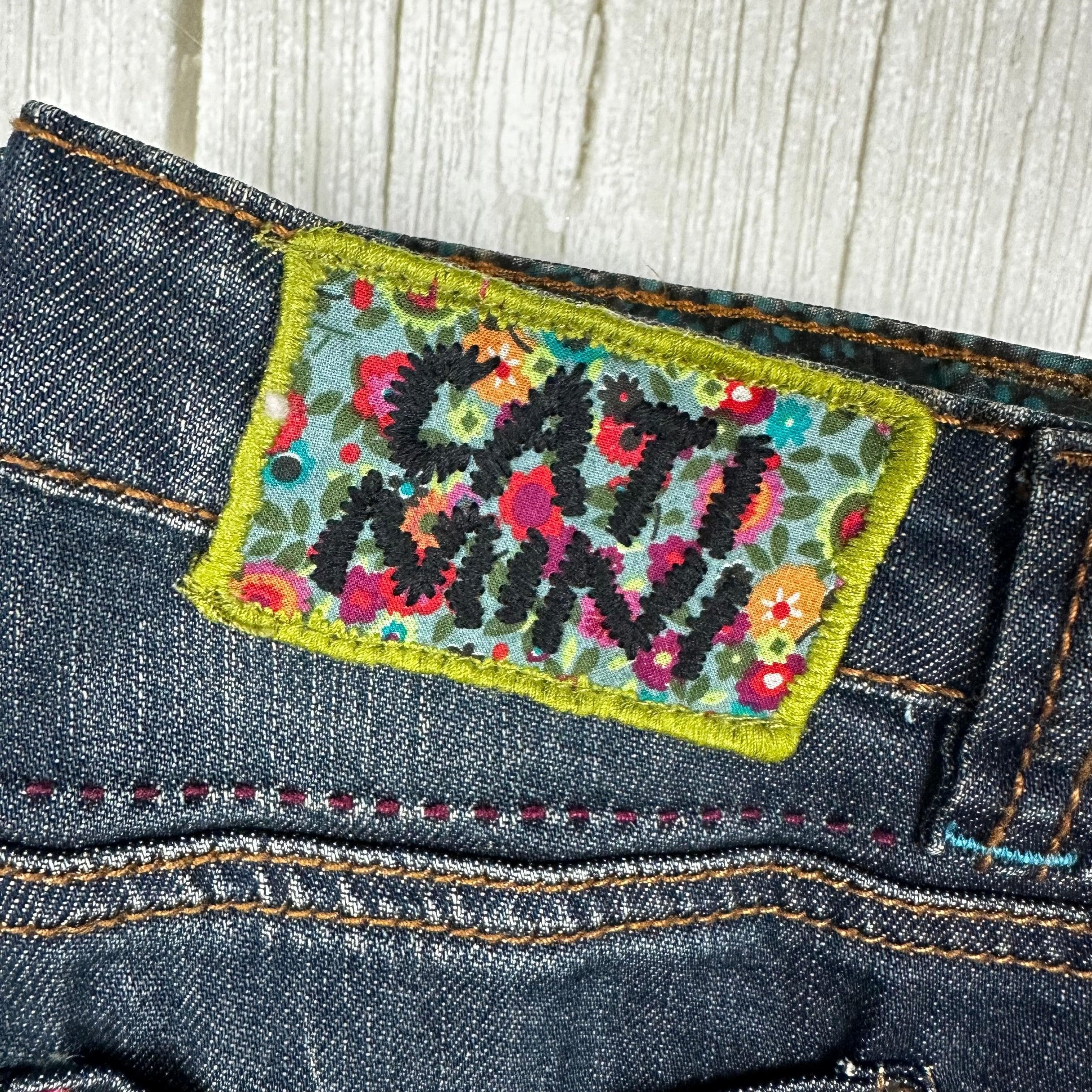 NWT- Catimini Girls Embroidered Crop Jeans - Size 14Y — photo 6 of 6
