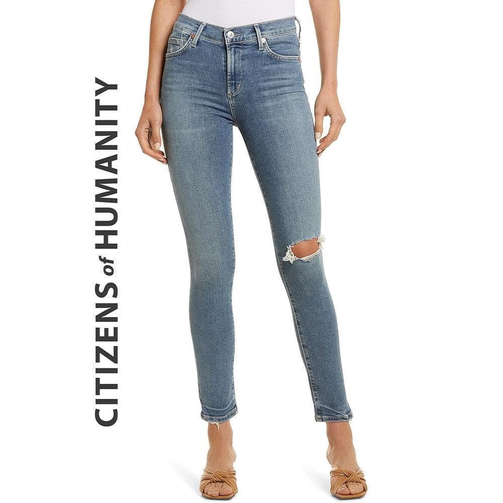 NEW -Citizens of Humanity ‘Rocket Ankle’ Surf Spray Jeans - Size 32 — photo 1 of 10