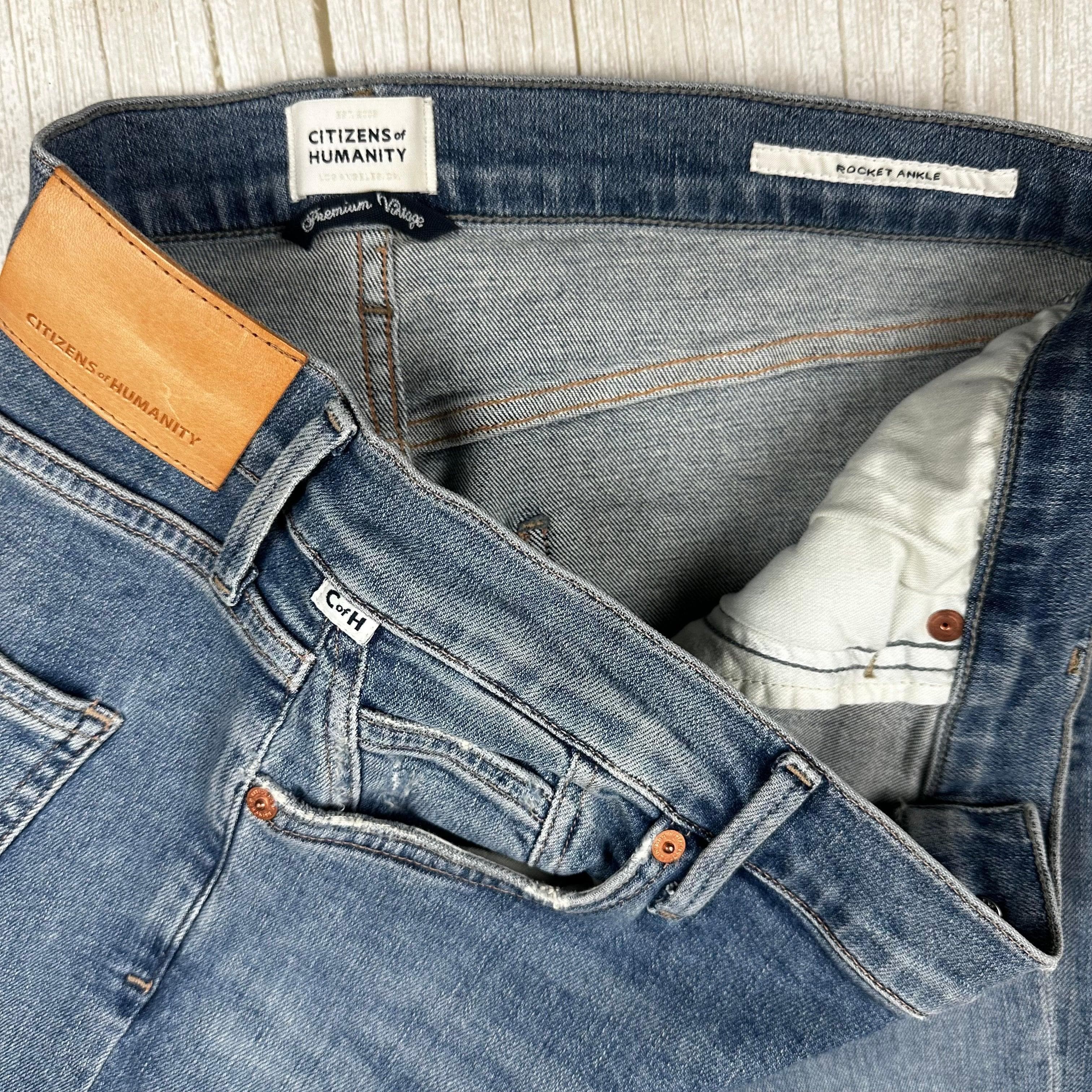 NEW -Citizens of Humanity ‘Rocket Ankle’ Surf Spray Jeans - Size 32 — photo 9 of 10