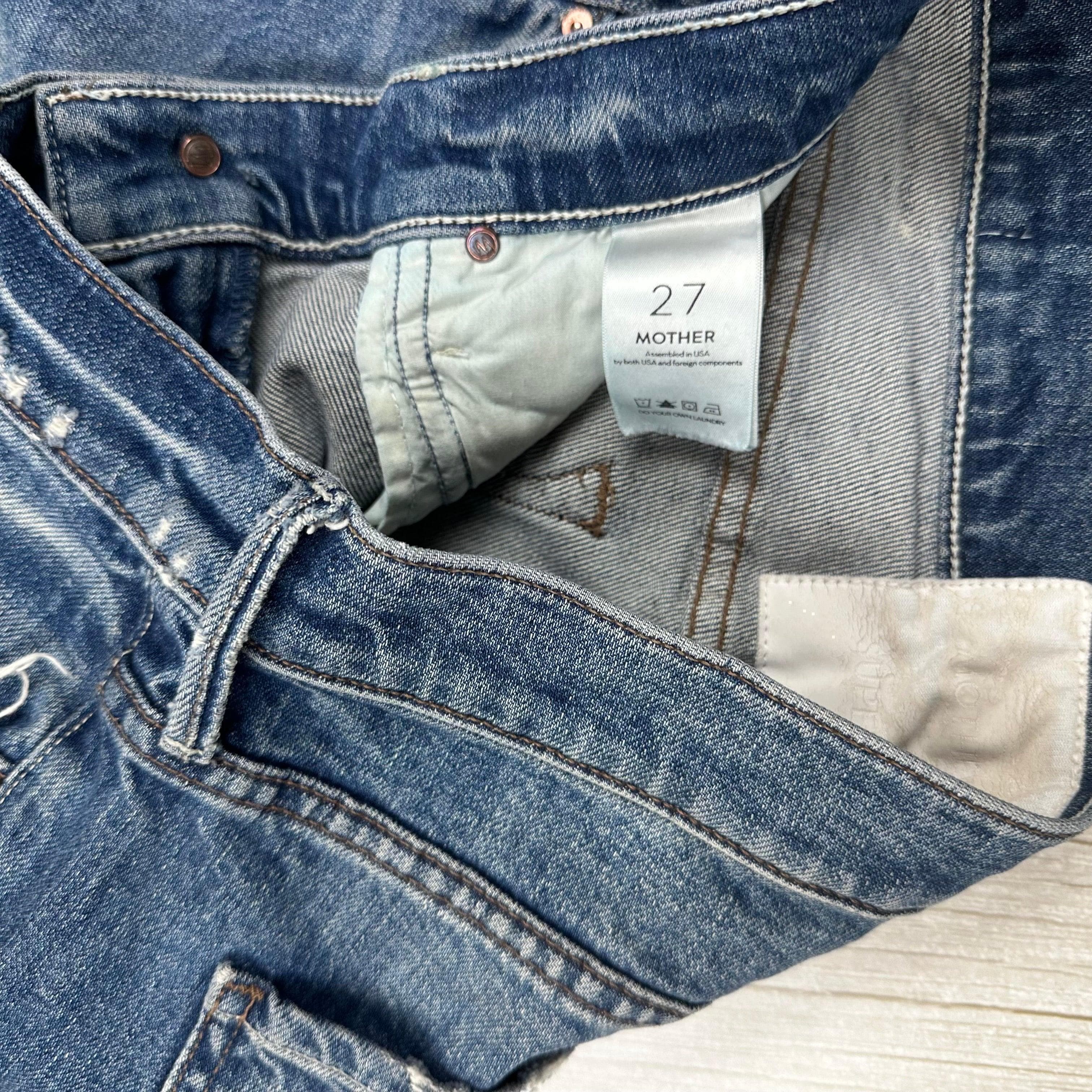 Mother 'The Flirt Chew' My Soul to Keep Slim Fit Jeans - Size 27 — photo 6 of 8