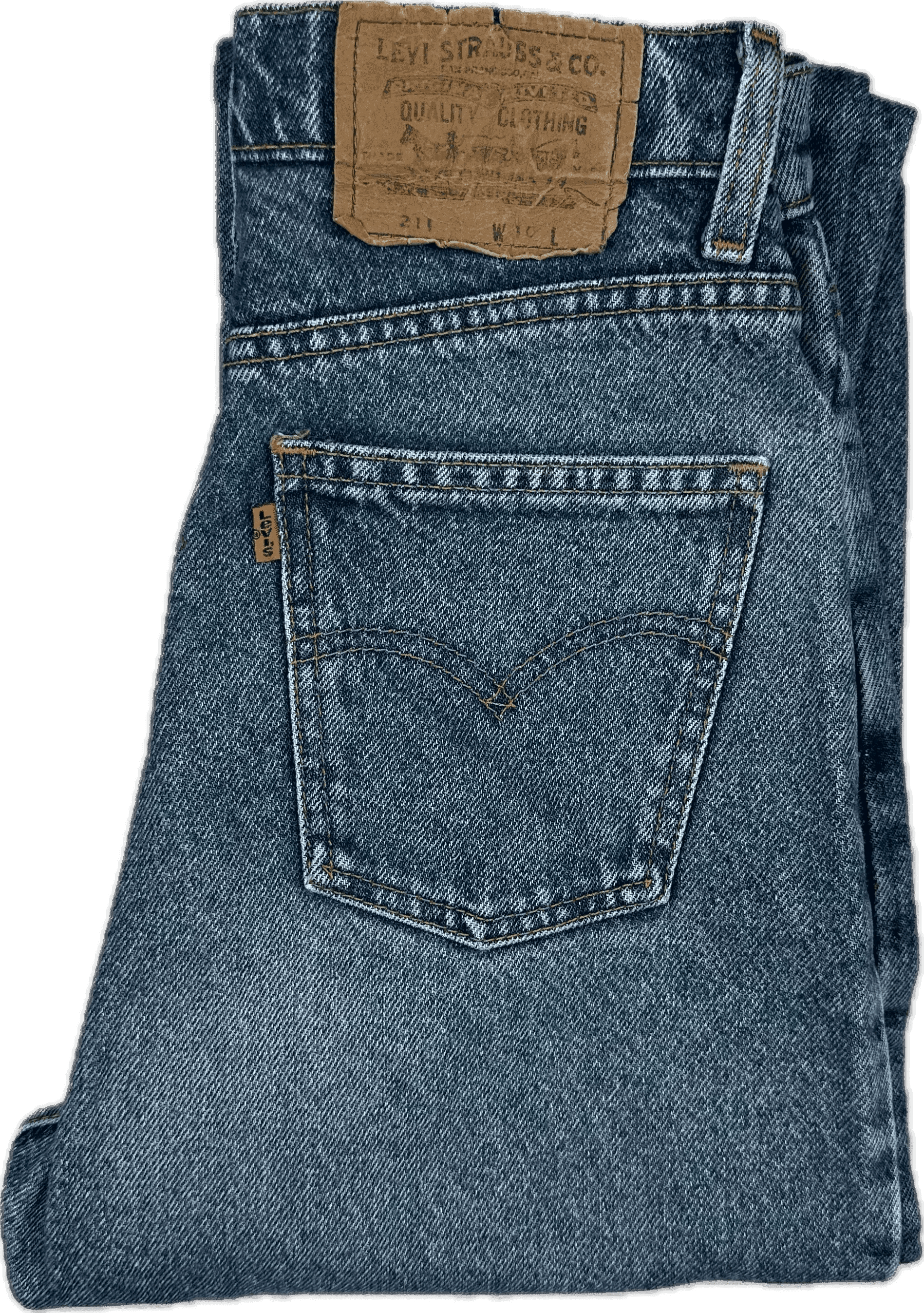 Vintage Levis '211 Orange Tab' Australian Made 90's Jeans - Suit Size 7/8 — photo 2 of 9