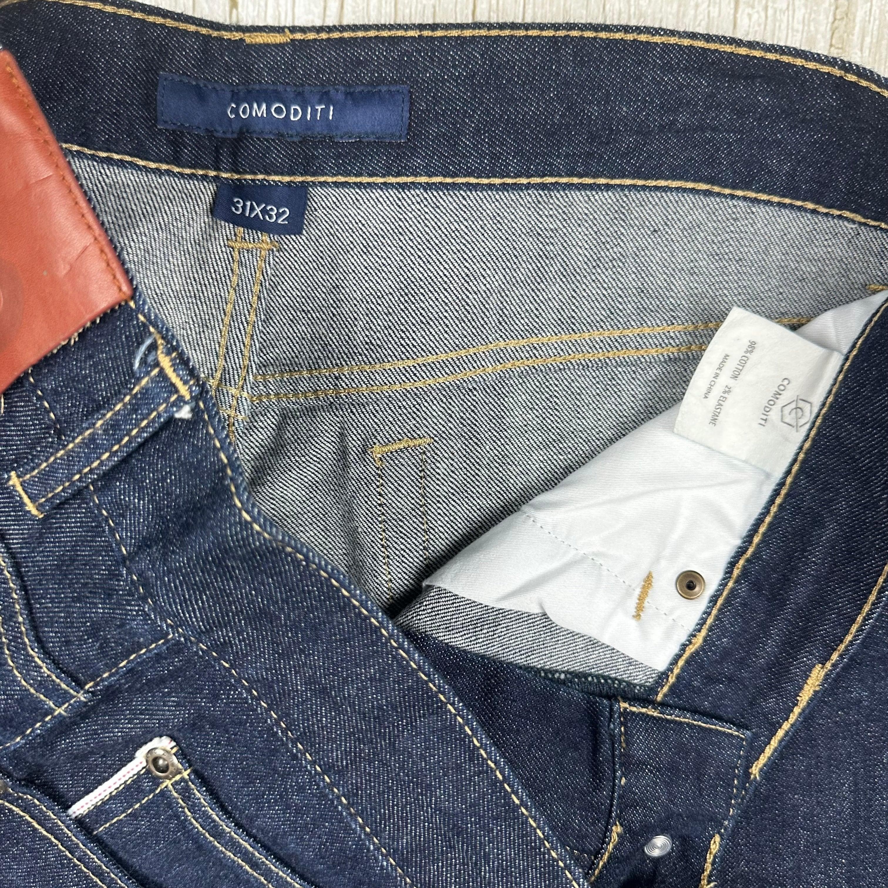 Comoditi Selvedge Stretch Mens Straight Denim Jeans - Size 31 S — photo 6 of 8