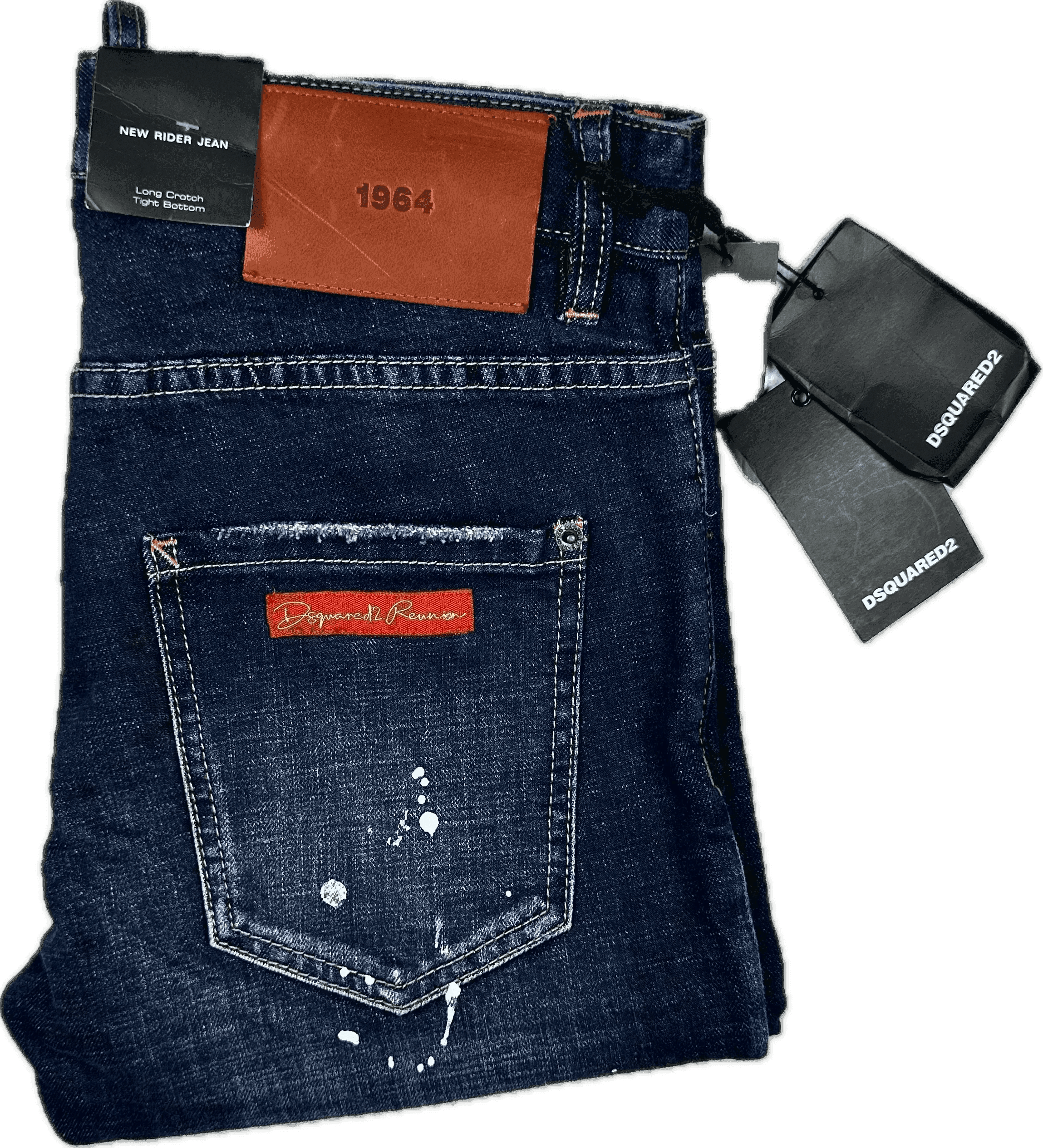 NWT - Dsquared 'New Rider Jean' Long Crotch Jeans- Size 30 — photo 5 of 11