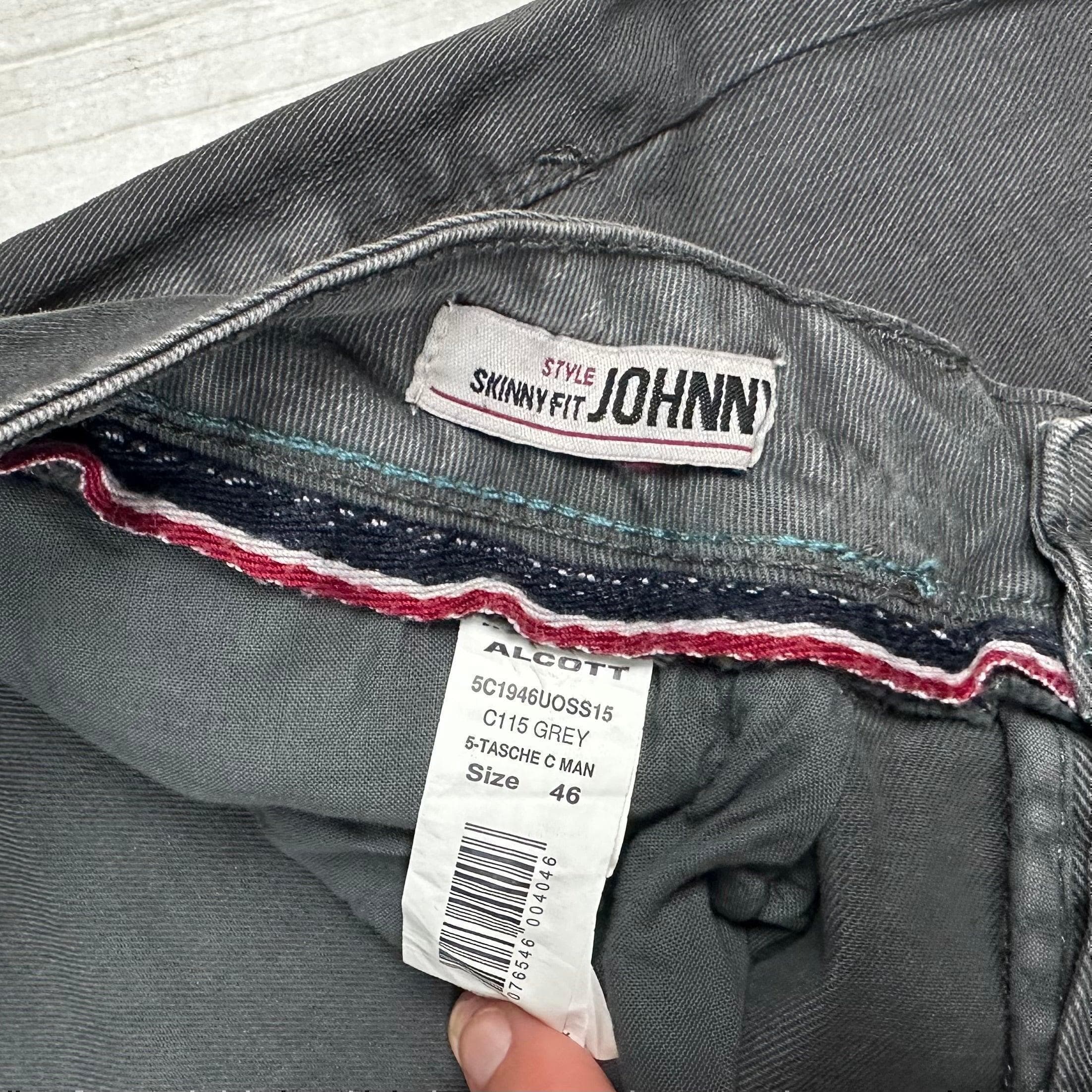Alcott Grey Mens 'Johnny' Skinny Jeans - Size 32" — photo 7 of 8