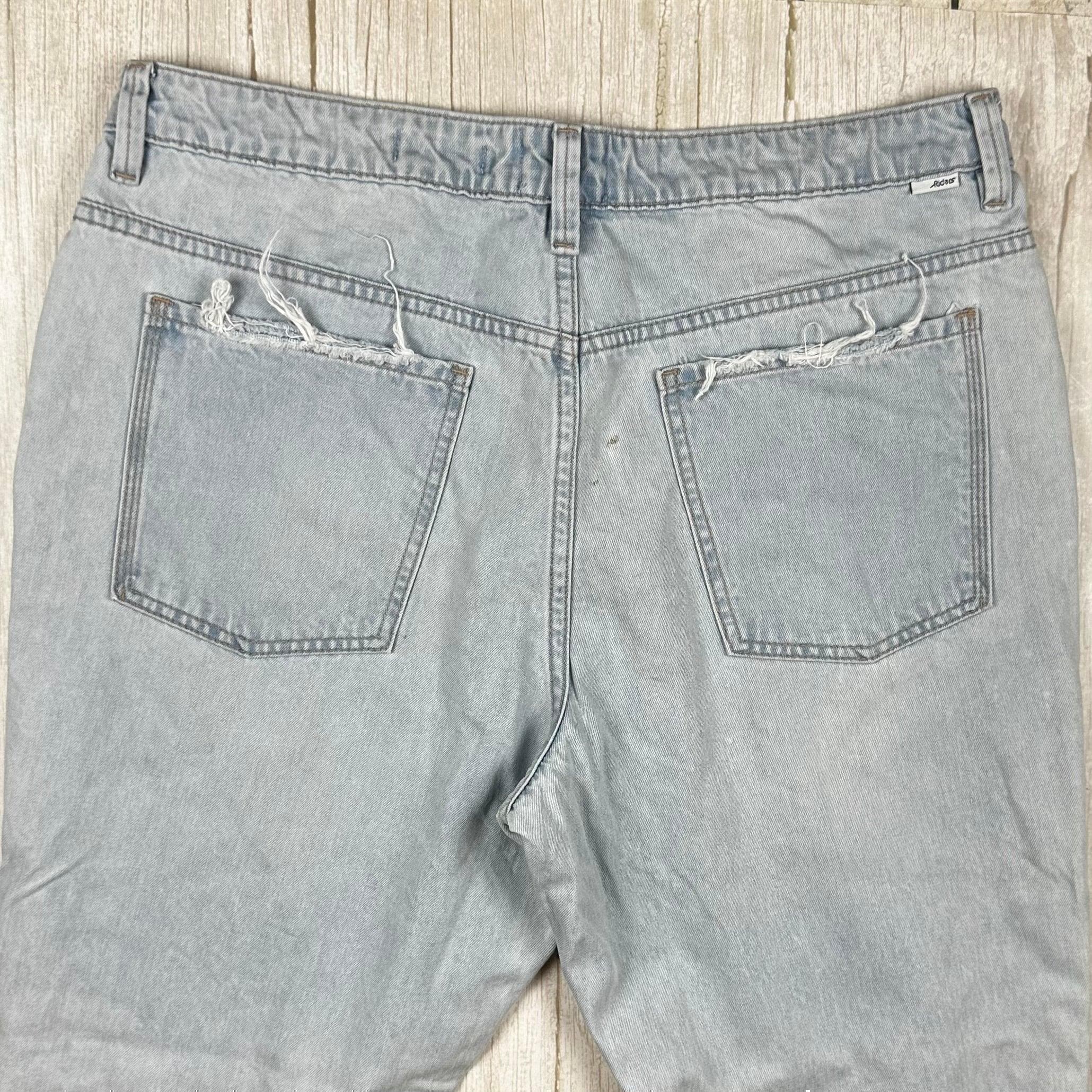 Lee Riders Light Ripped Embroidered 'Girlfriend Jean' - Size 14 — photo 6 of 10
