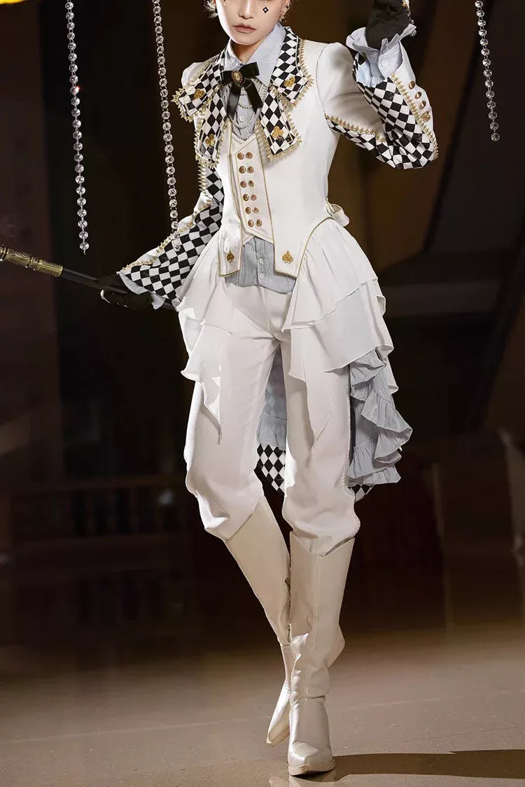Ouji aesthetic — This outfit perfectly captures the princely Victorian aesthetic with its tailcoat, waistcoat, ruffled blouse, and tailored pants, aligning with Ouji's visual signature.