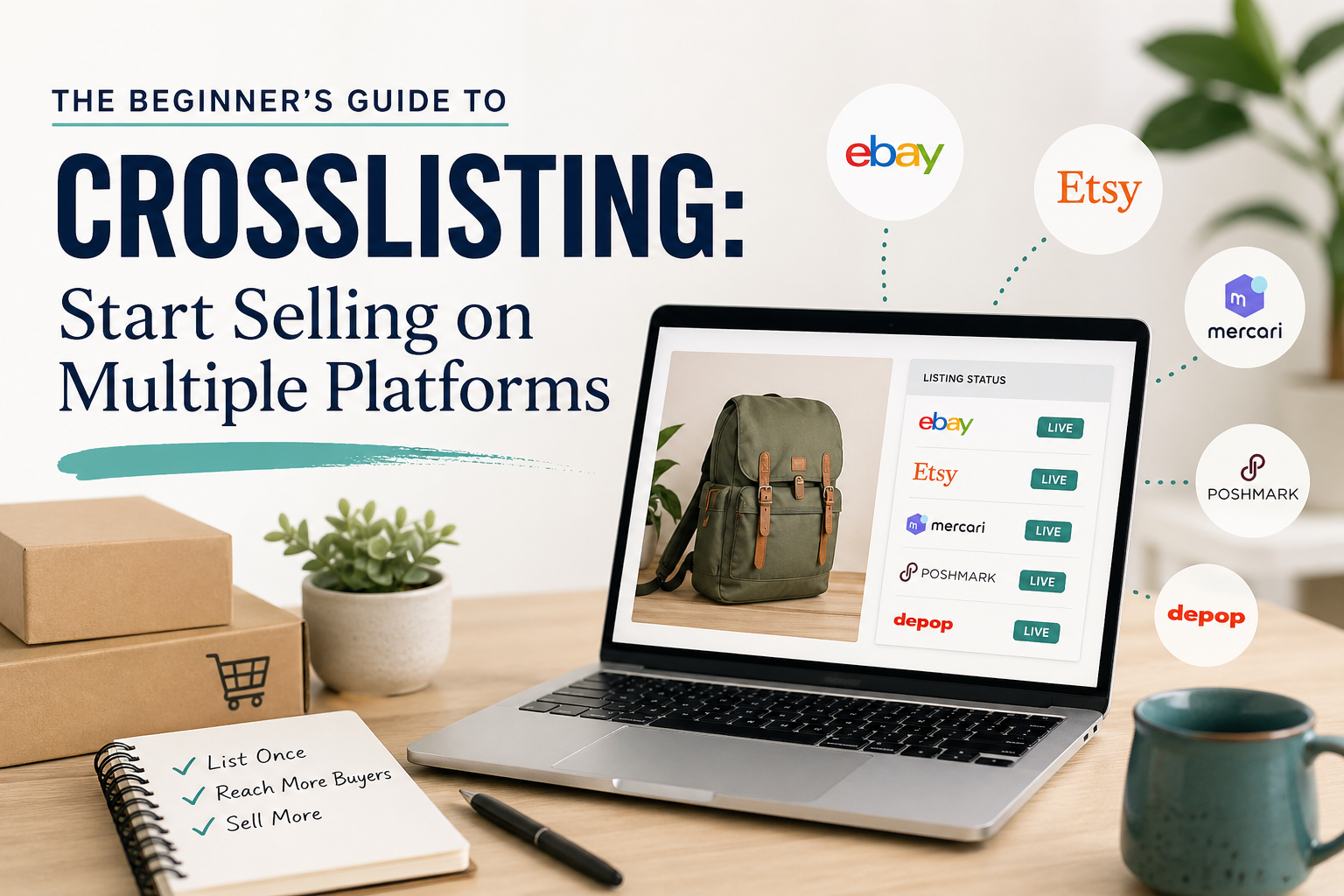 The Beginner's Guide to Crosslisting: Start Selling on Multiple Platforms
