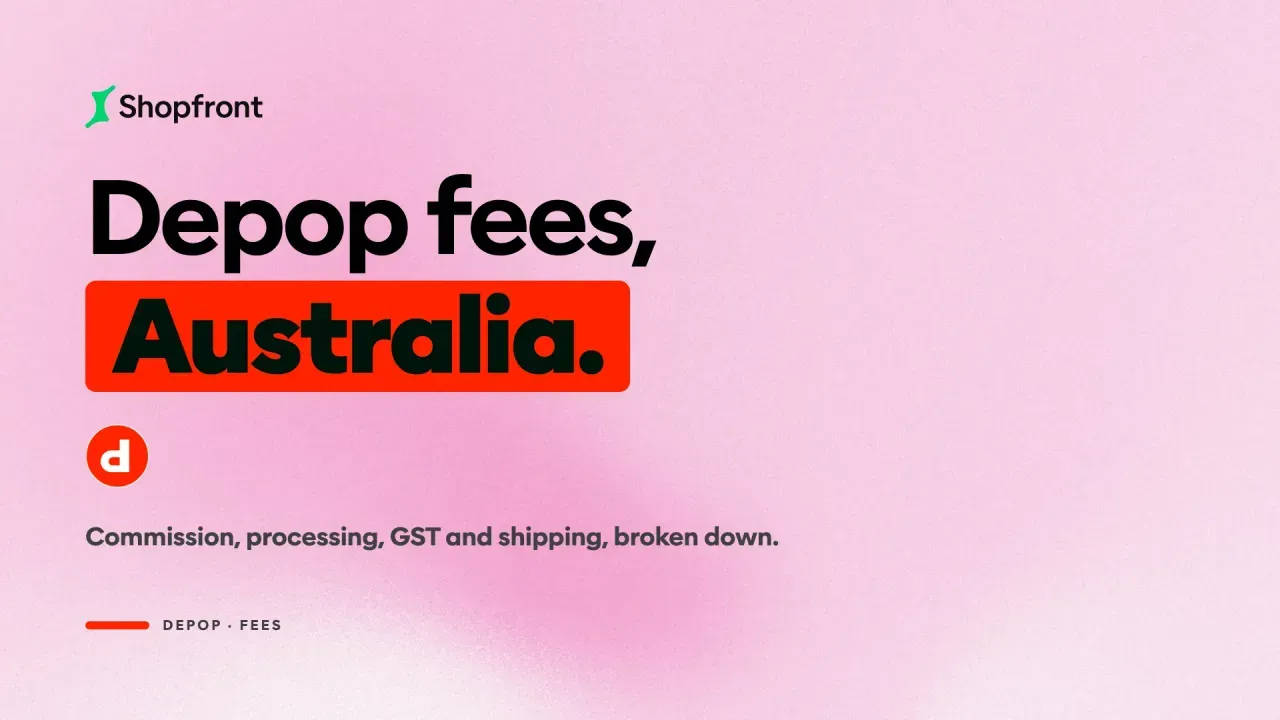 Depop Fees in Australia (2026): What Sellers Pay