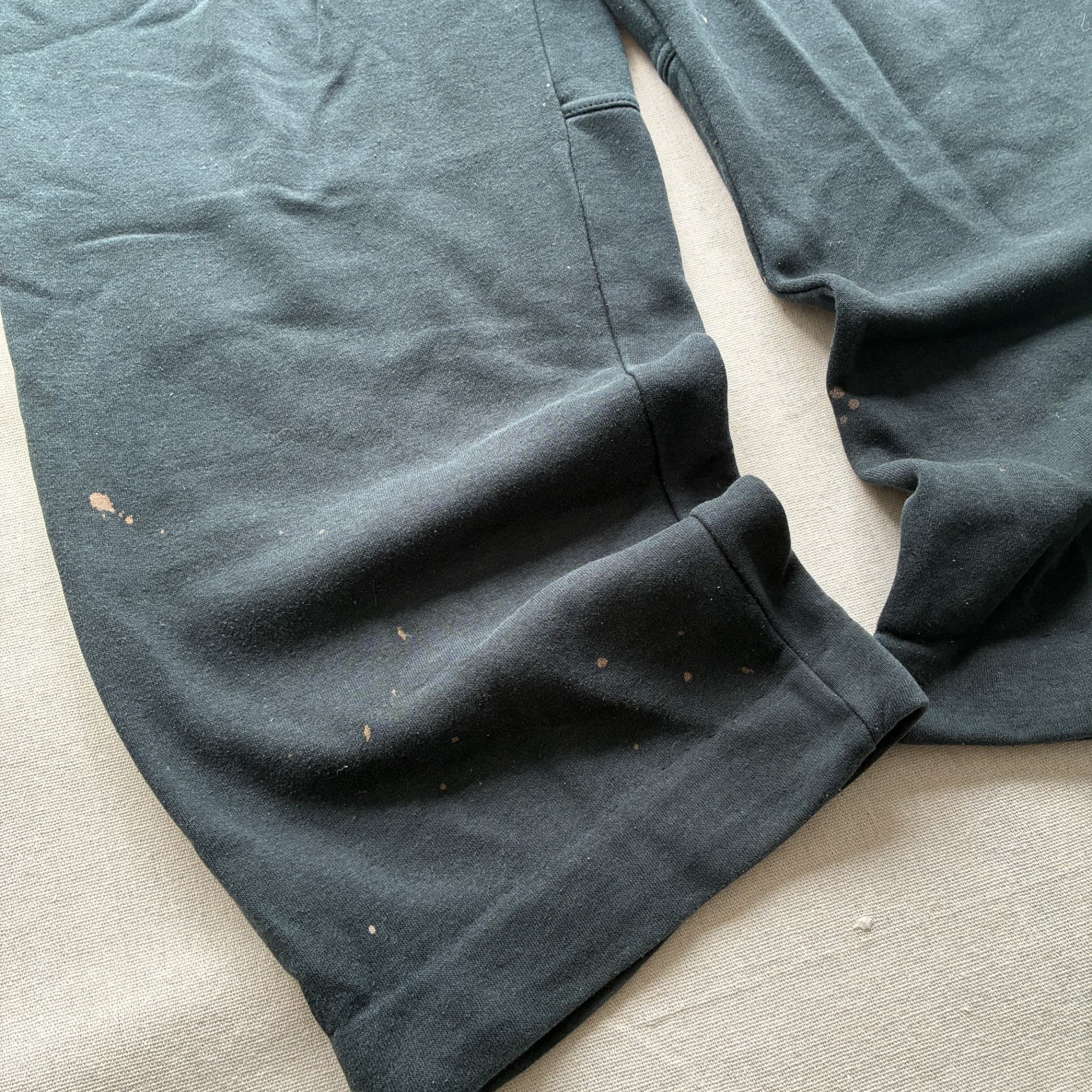 Adidas Black Fleece Sweatpants Baggy Vintage 2000s Release Size L — photo 2 of 12