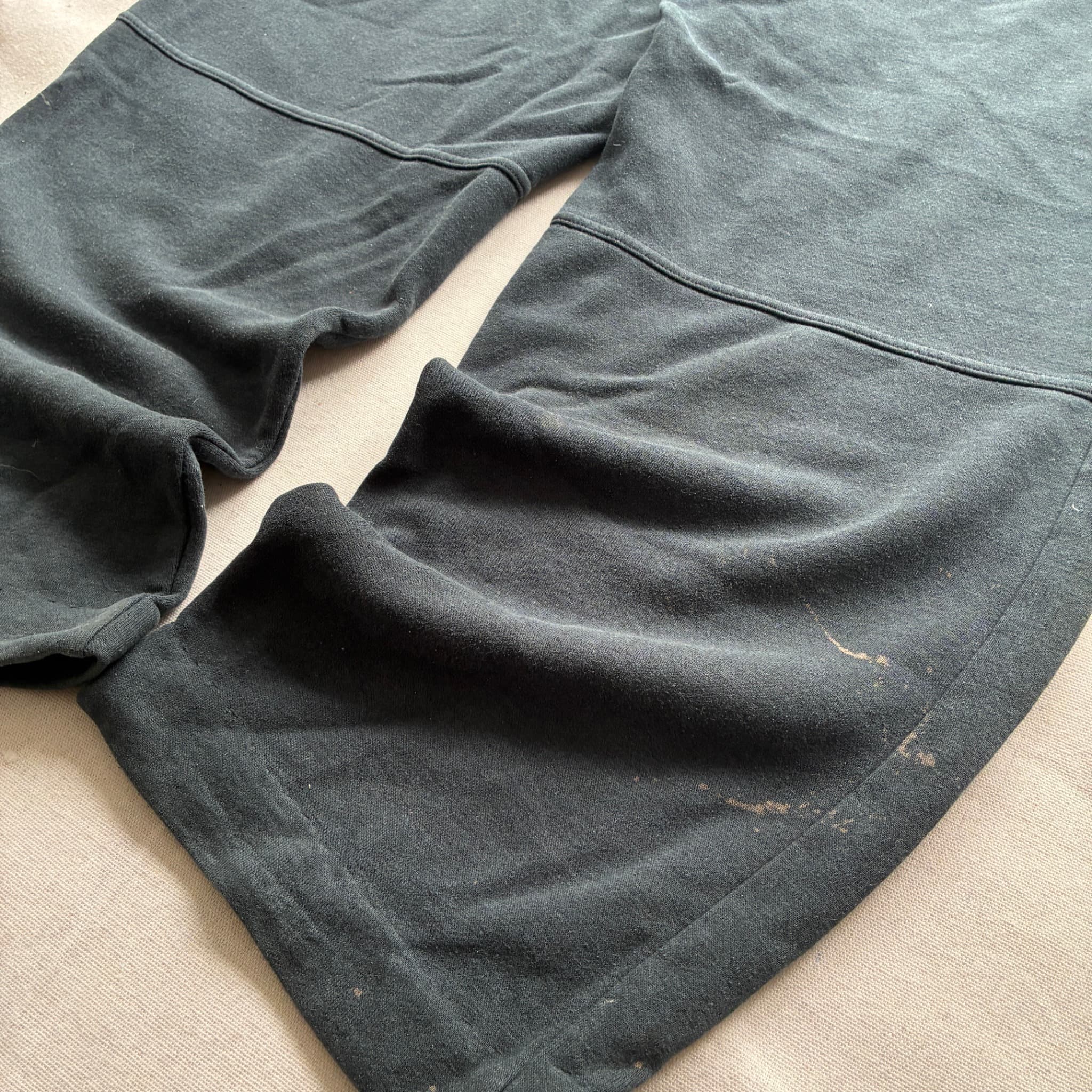 Adidas Black Fleece Sweatpants Baggy Vintage 2000s Release Size L — photo 6 of 12