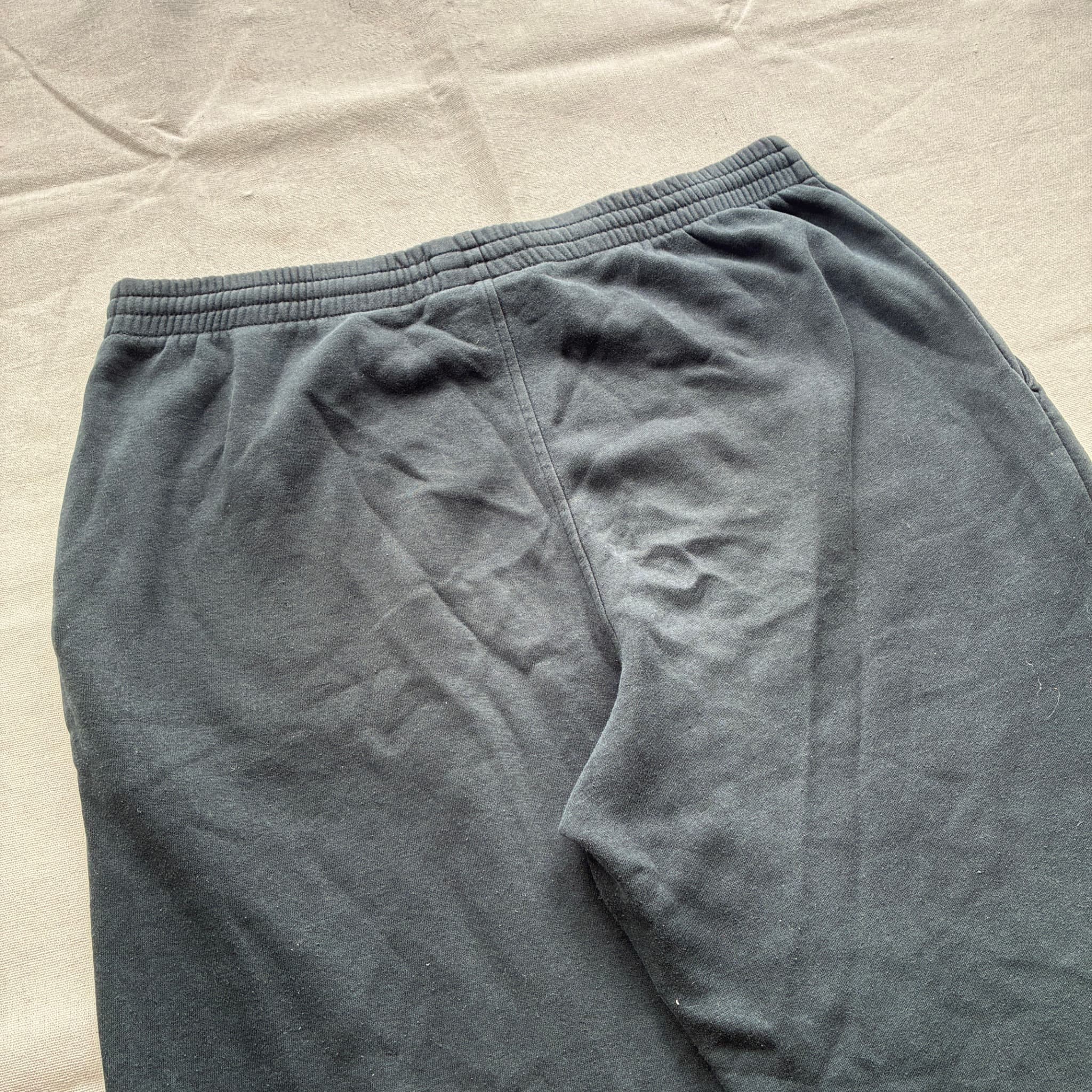 Adidas Black Fleece Sweatpants Baggy Vintage 2000s Release Size L — photo 7 of 12