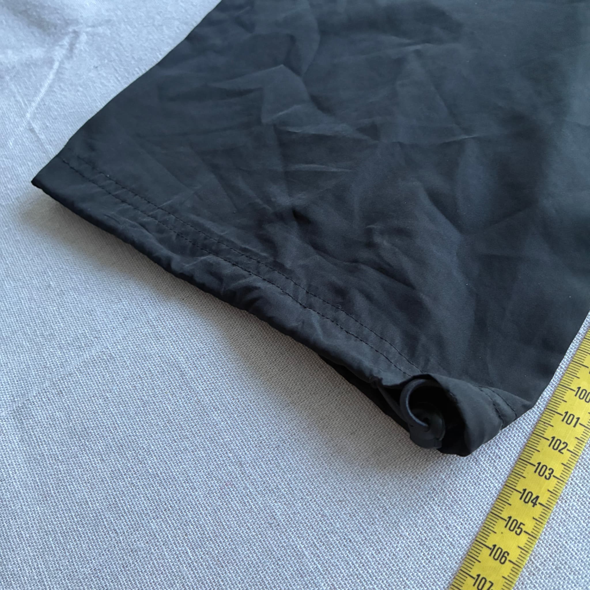 Adidas Black Nylon Windbreaker Track Pants Baggy Vintage 2000s Release Size M — photo 8 of 12