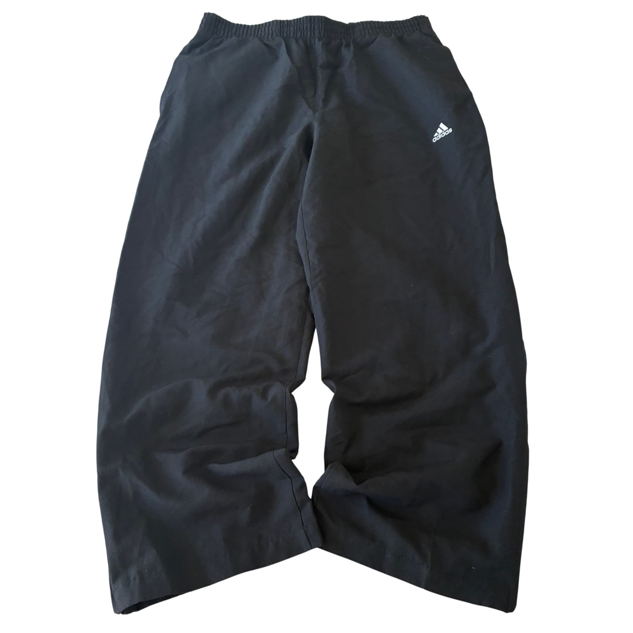 Adidas Men's Essential Wind Pants Black Athletic Track Pants Size L — photo 1 of 8