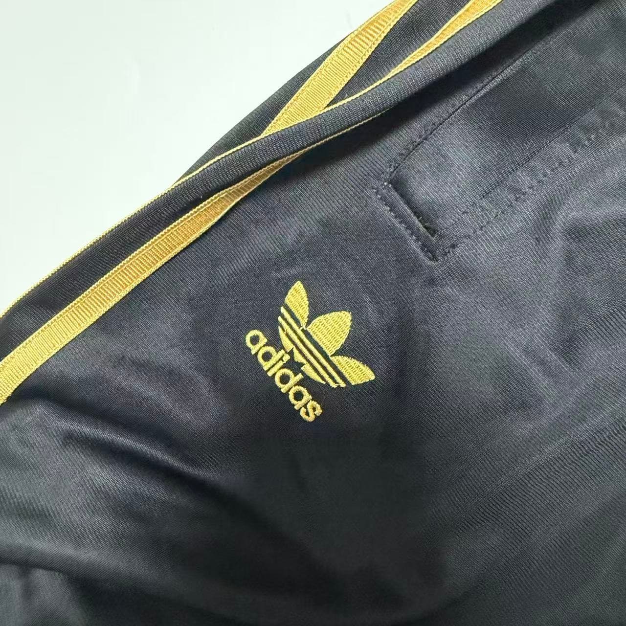 Adidas Originals Black & Gold Track Pants — photo 7 of 8