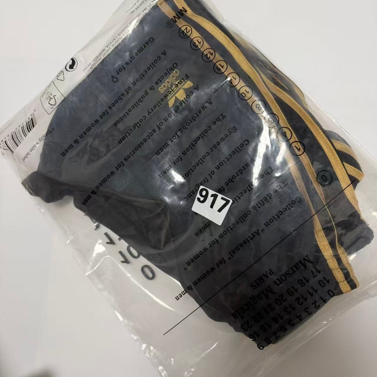 Adidas Originals Black & Gold Track Pants — photo 8 of 8