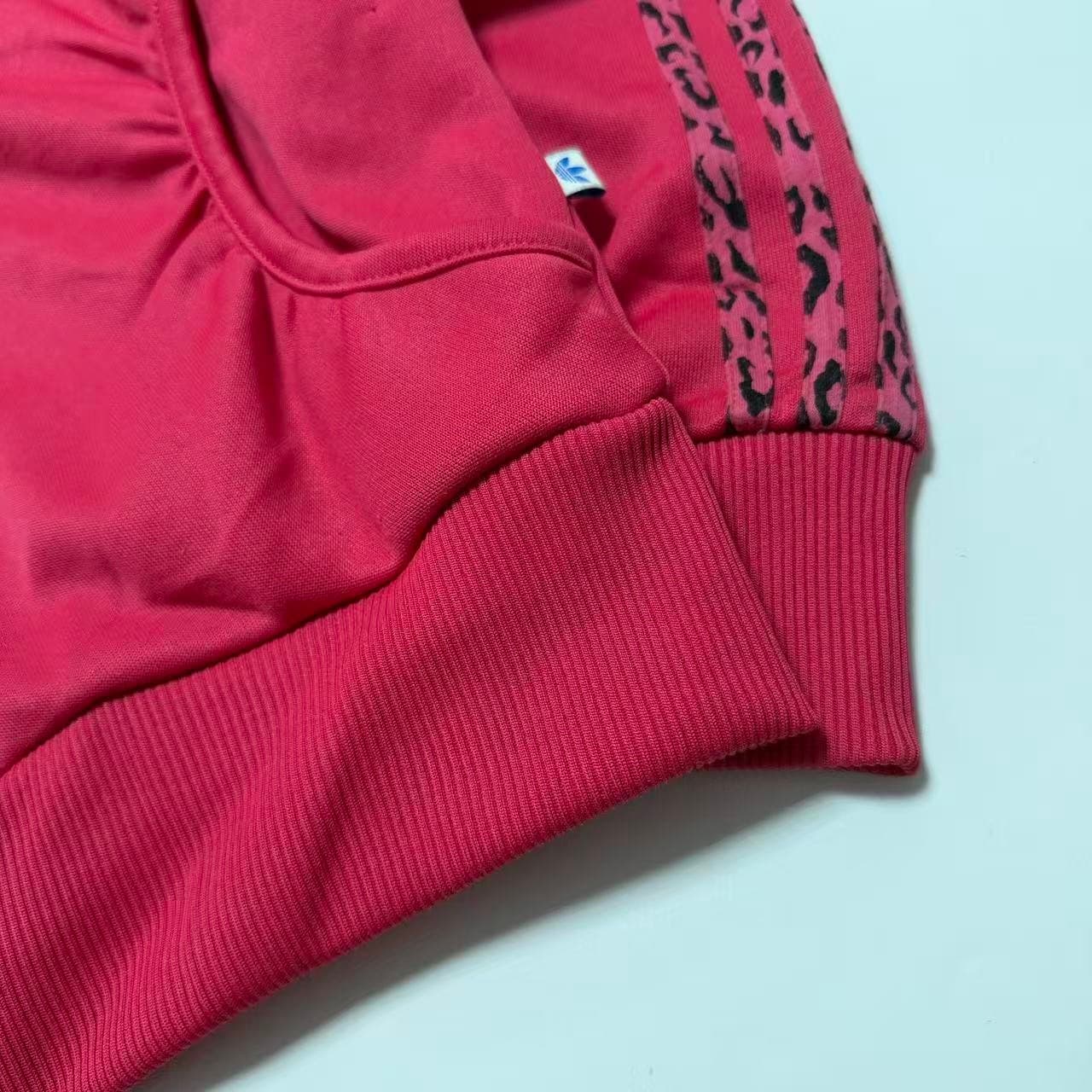 Adidas Originals Pink Leopard Print Hoodie — photo 3 of 7