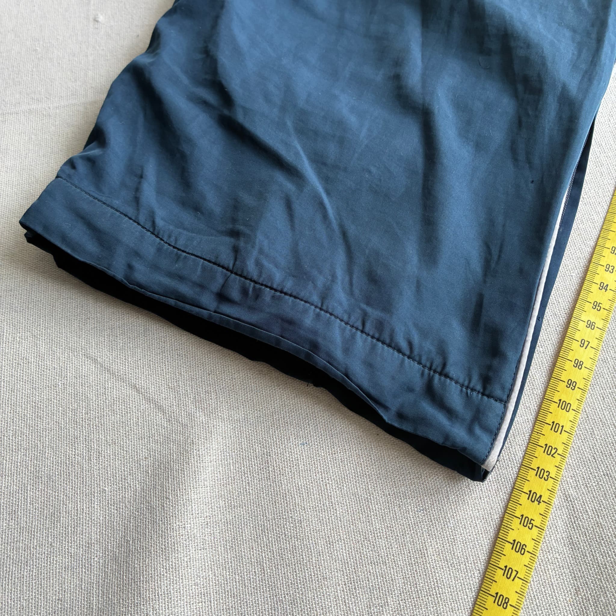 Adidas Vintage Equipment Navy Blue Track Pants Reflective Accents Size XL — photo 7 of 11