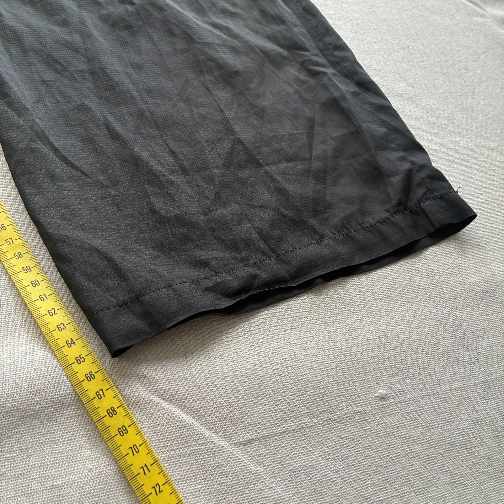 Adidas Vintage Nylon Track Pants Black Baggy 2000s Release — photo 8 of 11