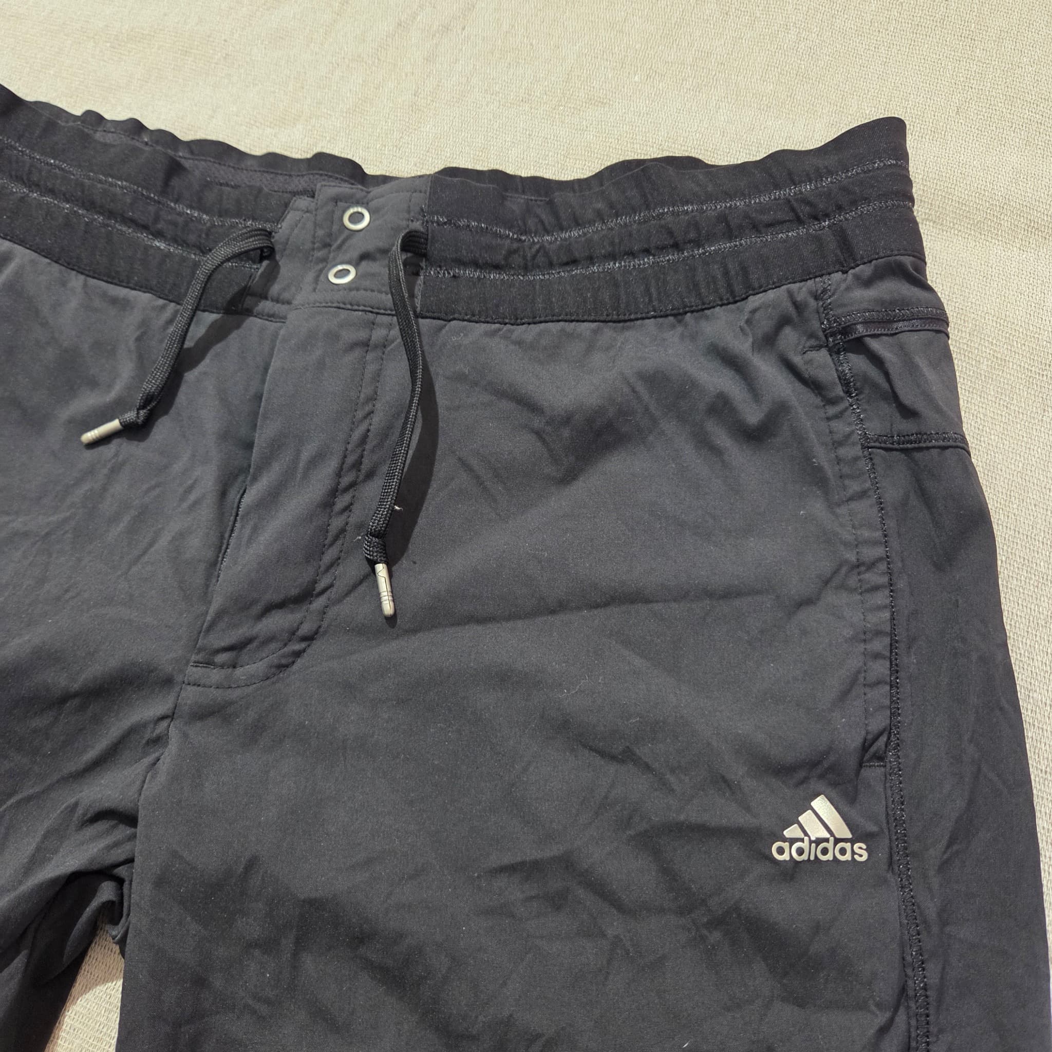 Adidas Vintage Nylon Track Pants With 3-Stripes — photo 4 of 12