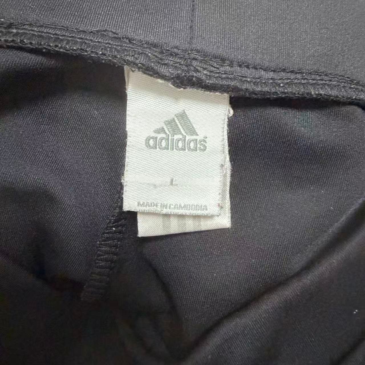 Adidas Women's Black 3-Stripe Flare Yoga Pants L — photo 3 of 10