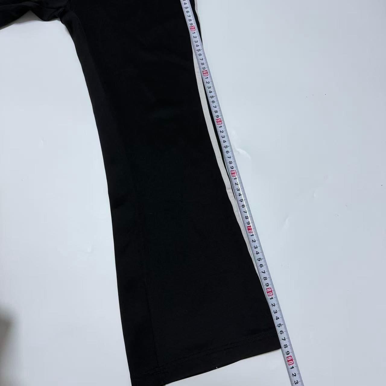 Adidas Women's Black 3-Stripe Flare Yoga Pants L — photo 9 of 10