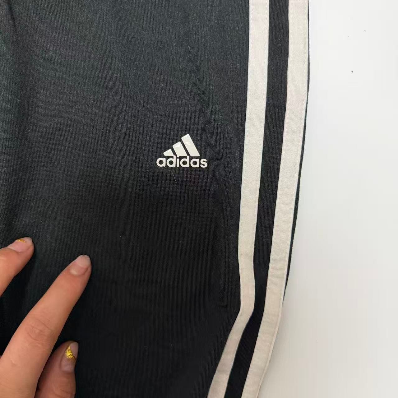 Adidas Women's Black 3-Stripe Track Pants XS — photo 2 of 9