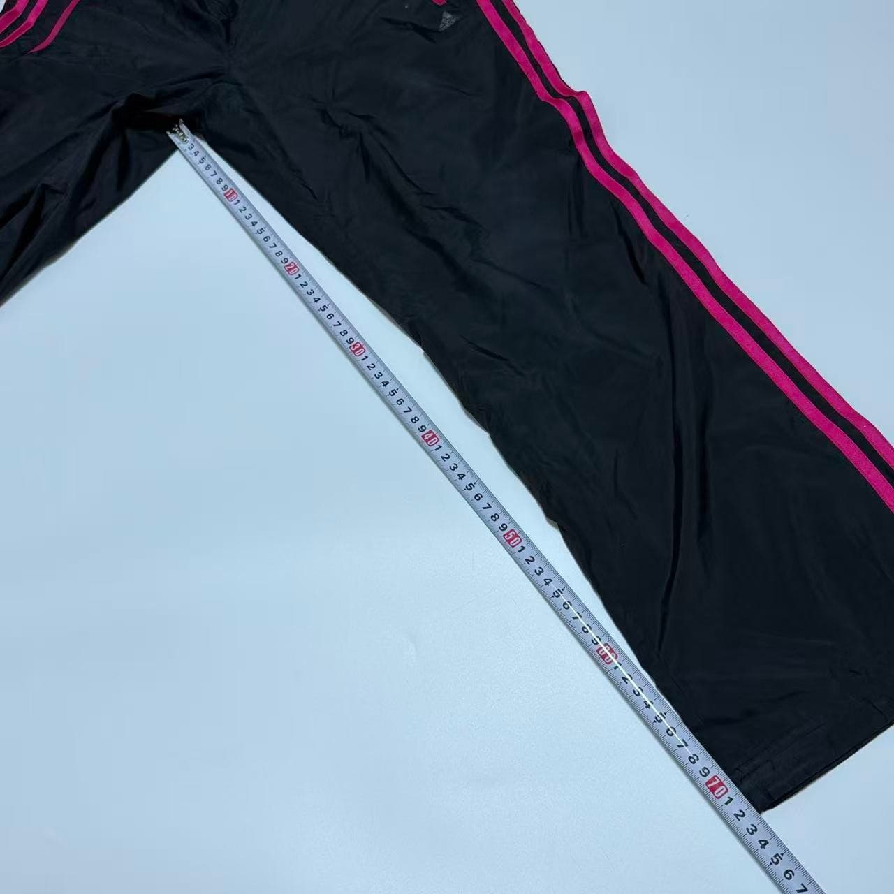 Adidas Women's Black Pink 3-Stripe Track Pants L — photo 9 of 11