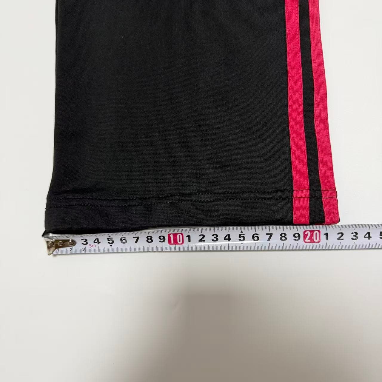 Adidas Women's Black Pink Stripe Wide Leg Pants — photo 7 of 10