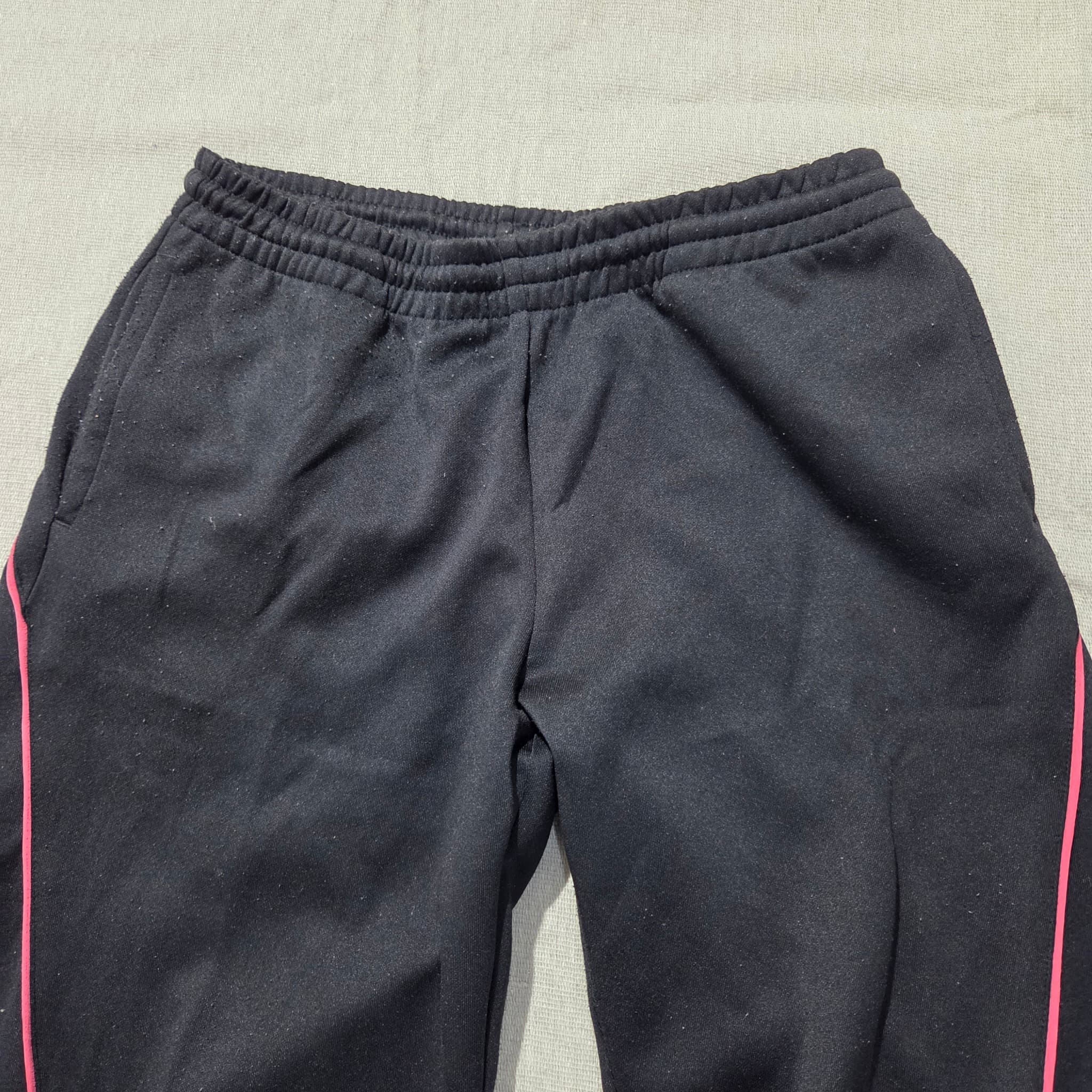 Adidas Women's Black & Pink Track Pants — photo 3 of 9