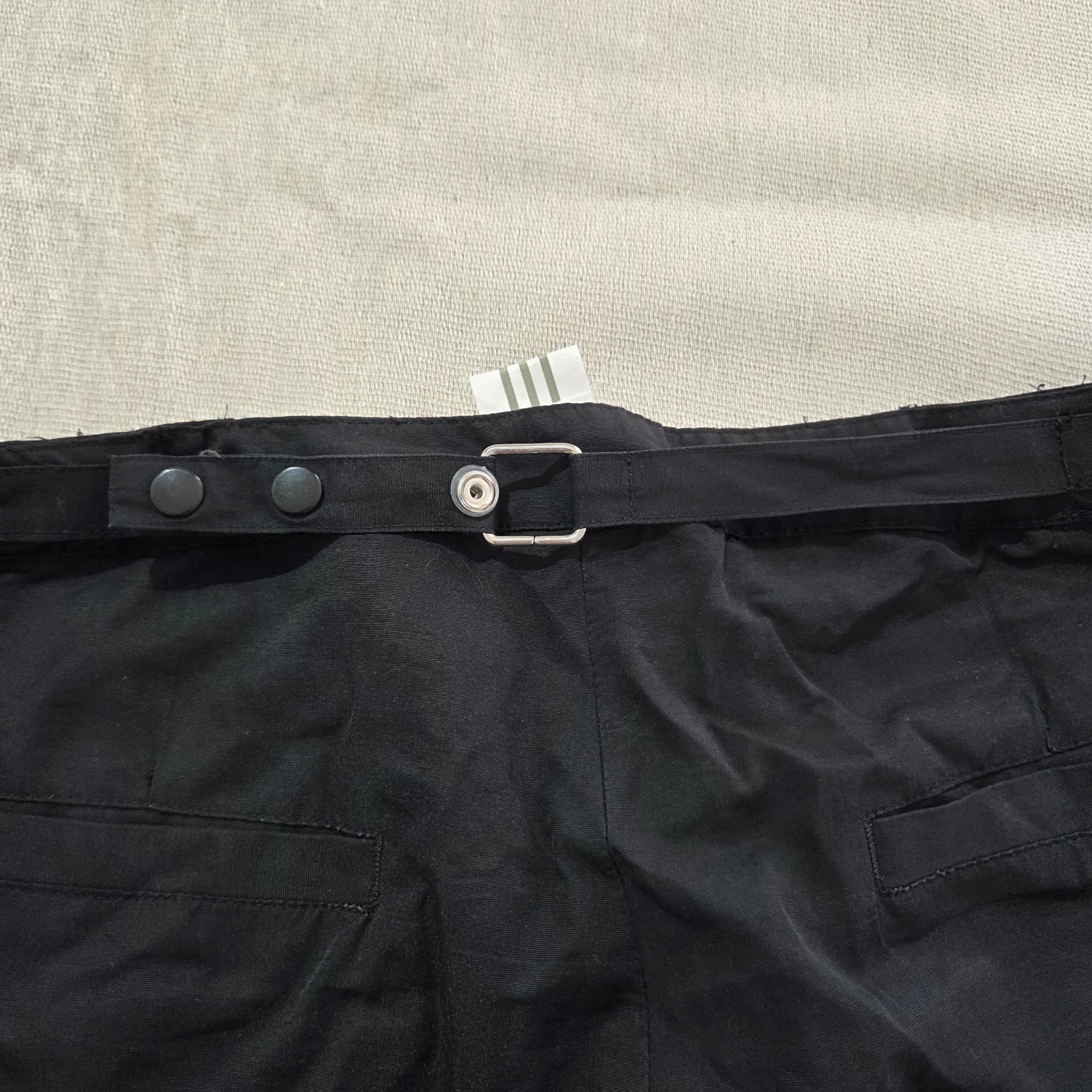 Adidas Women's Black Three-Stripe Track Pants — photo 8 of 10