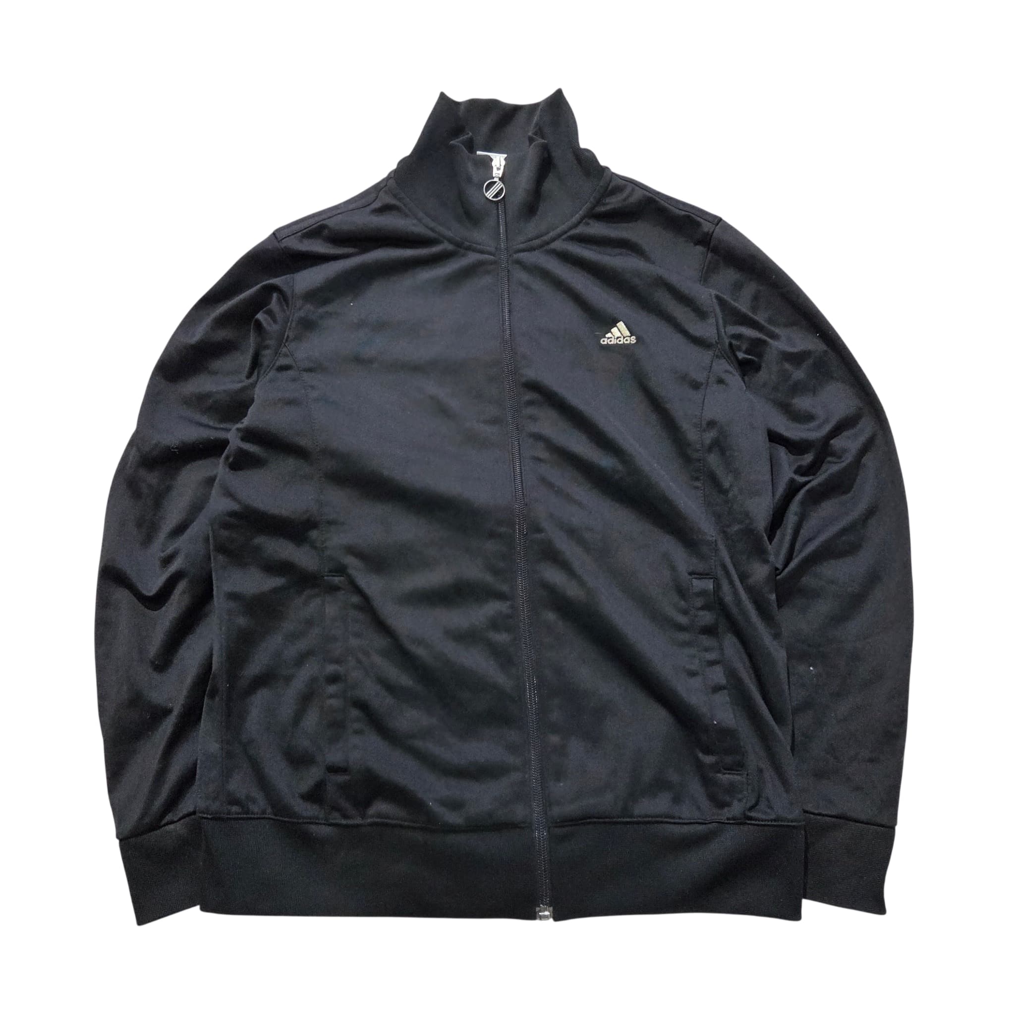 Adidas Women's Black Track Jacket Baggy Vintage 2000s Release Size M — photo 1 of 6