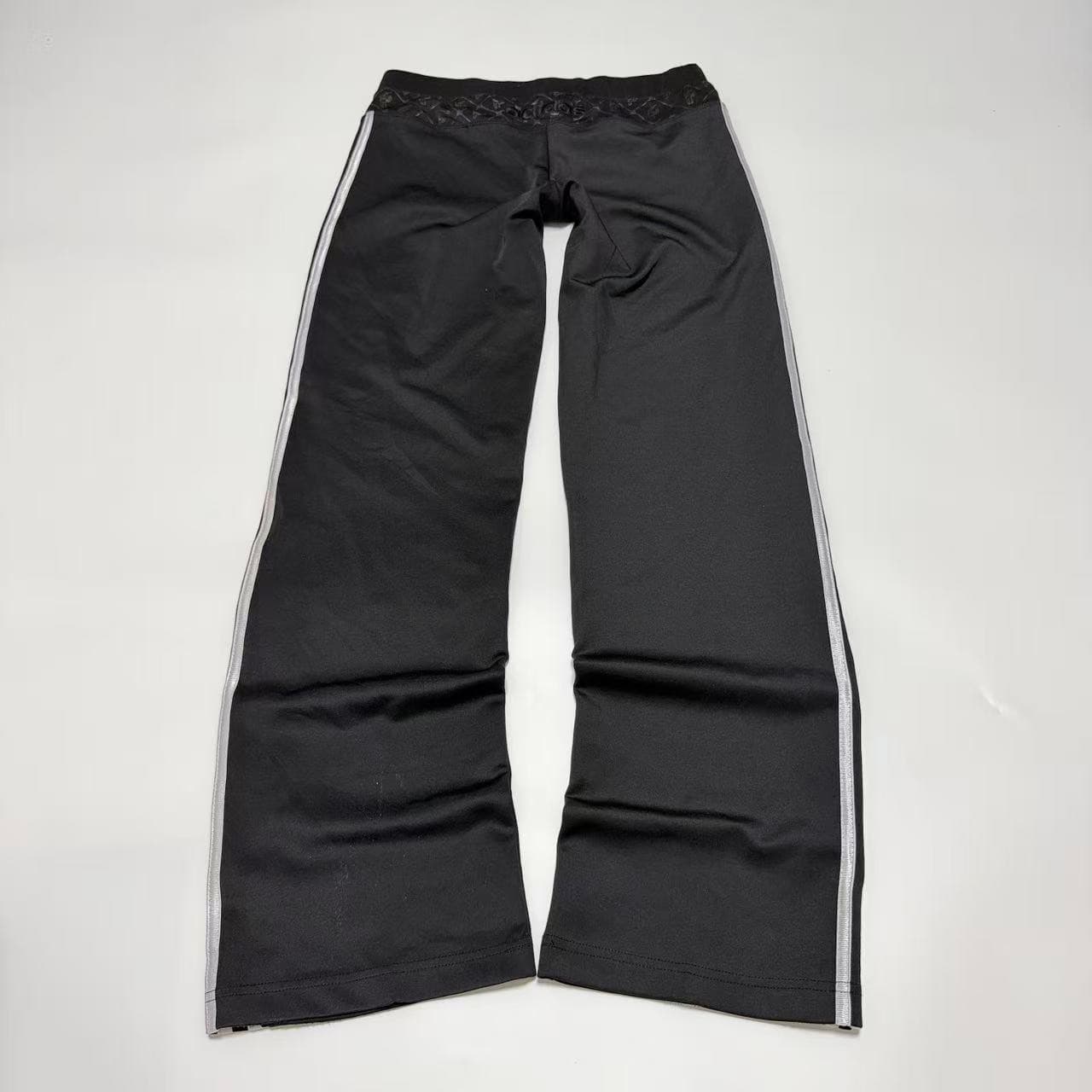 Adidas Women's Black Track Pants Silver Stripes — photo 4 of 10