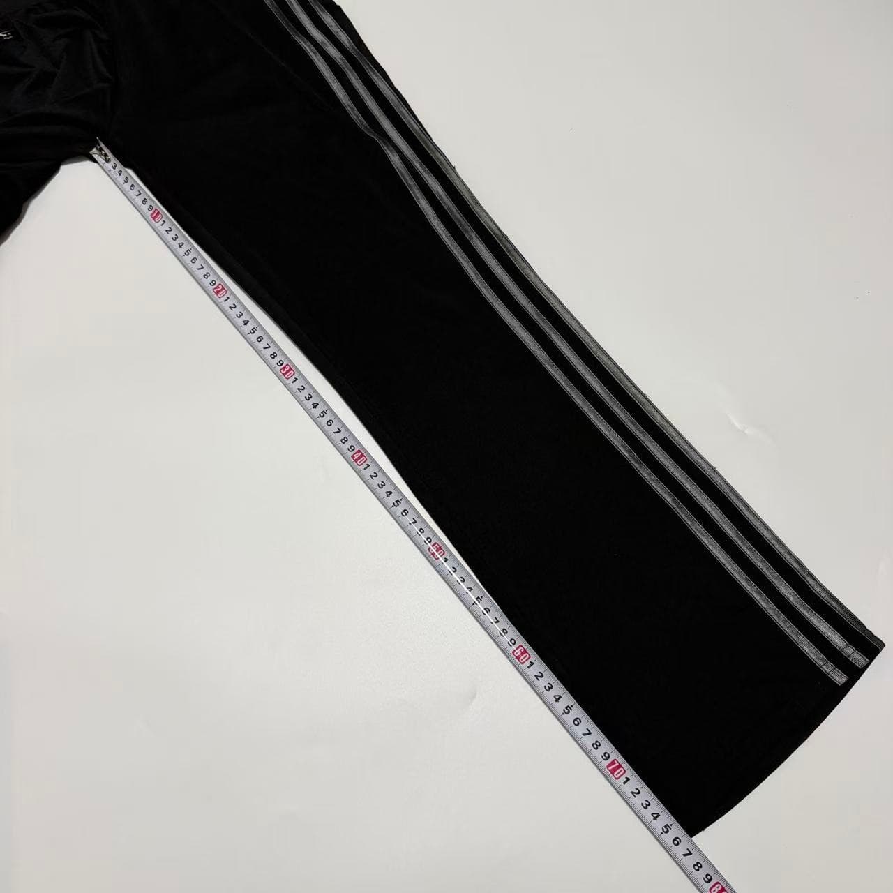 Adidas Women's Black Track Pants Silver Stripes XL — photo 8 of 10