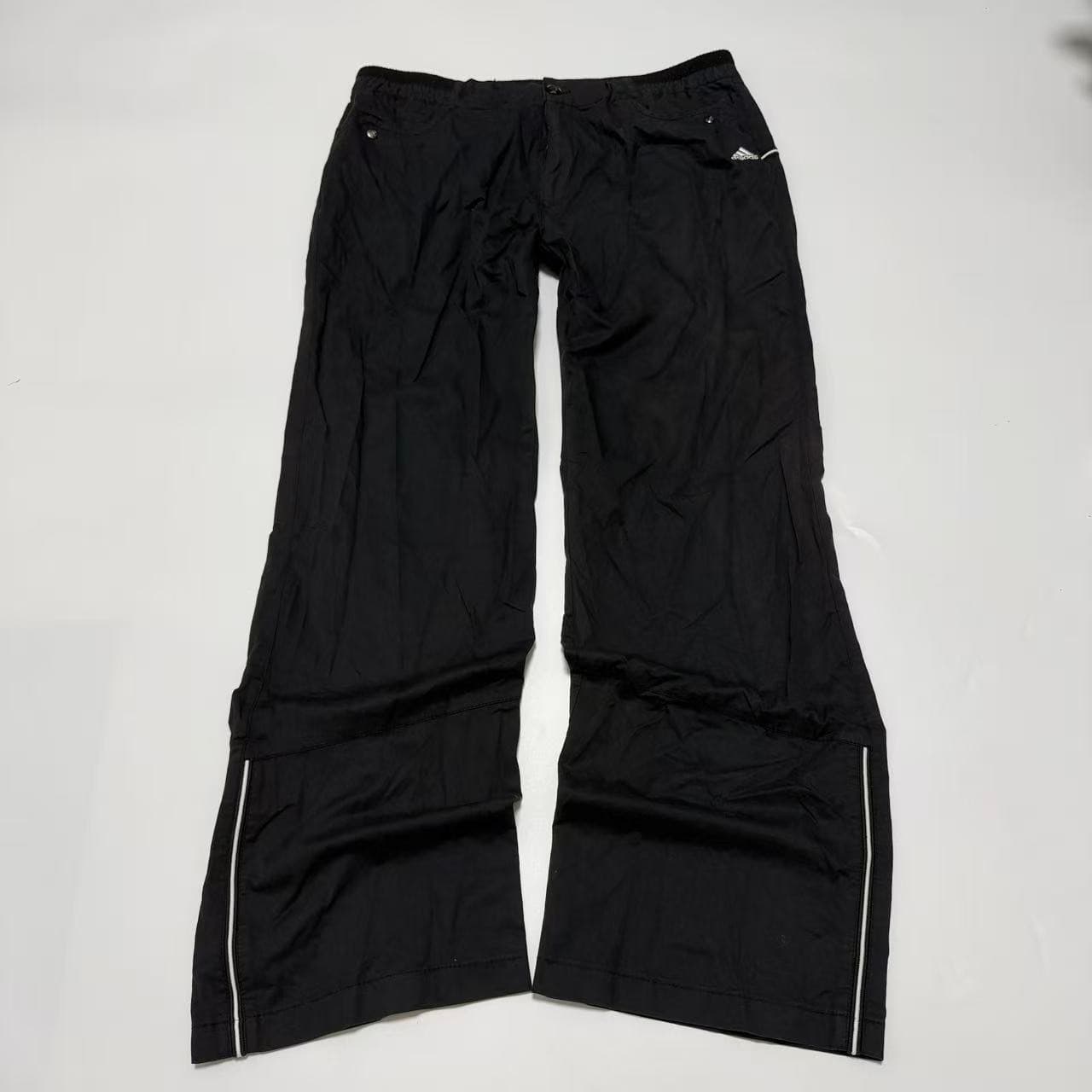 Adidas Women's Black Wide Leg Athletic Pants XXL — photo 3 of 11