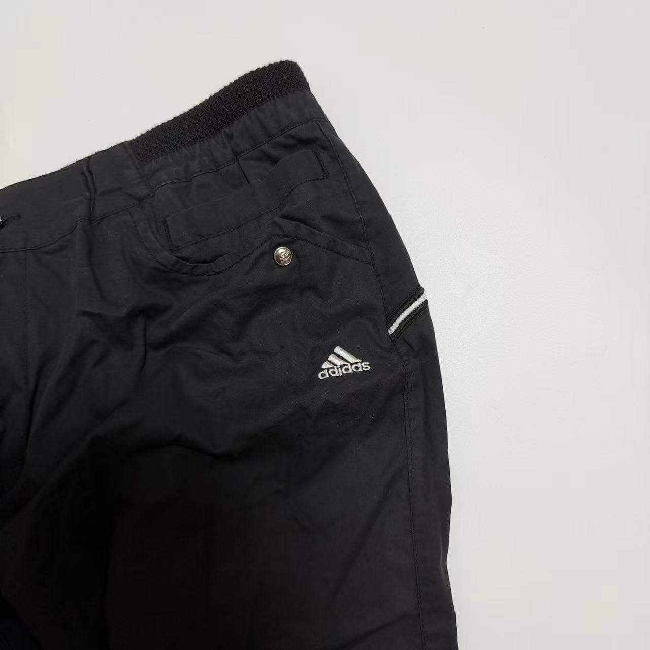 Adidas Women's Black Wide Leg Athletic Pants XXL — photo 5 of 11