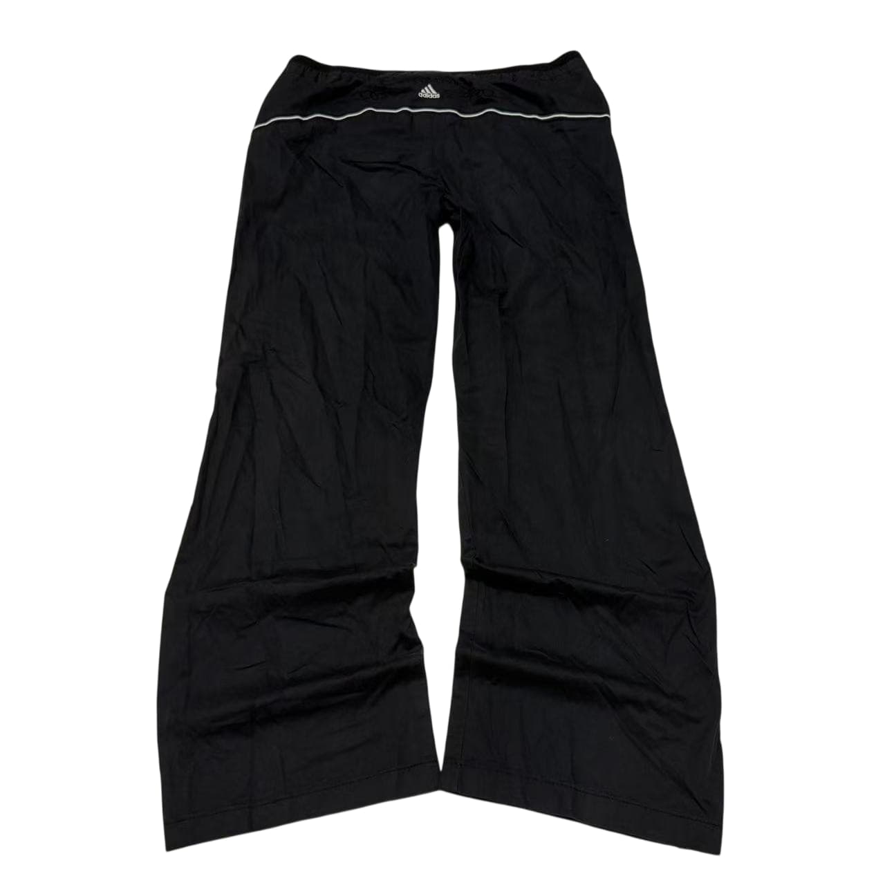 Adidas Women's Black Wide Leg Athletic Pants XXL — photo 1 of 11