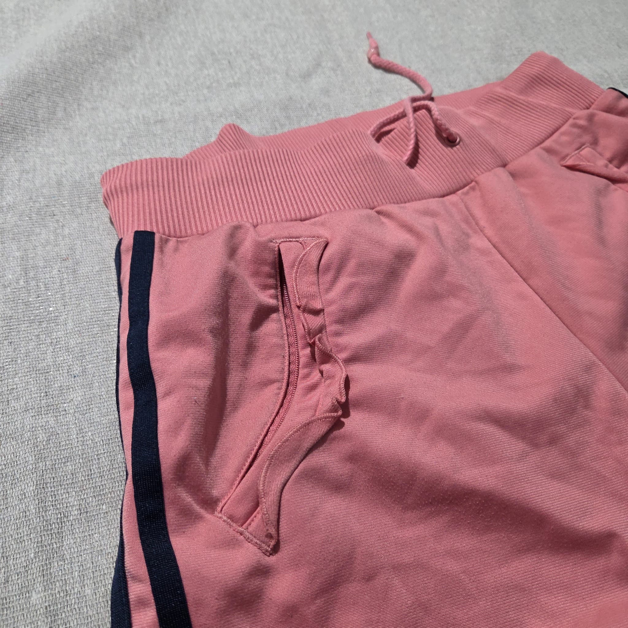 Adidas Women's Pink Wide Leg Track Pants — photo 5 of 12
