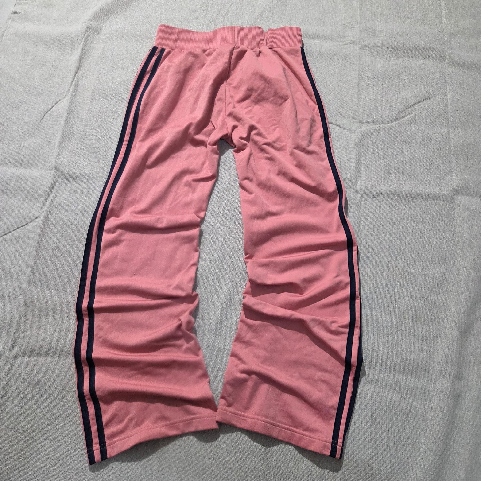 Adidas Women's Pink Wide Leg Track Pants — photo 8 of 12