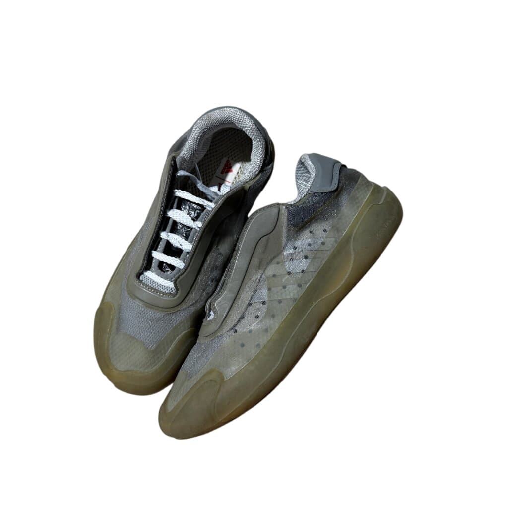 Adidas x Prada Luna Rossa 21 Grey Sneakers US 5.5 — photo 1 of 6