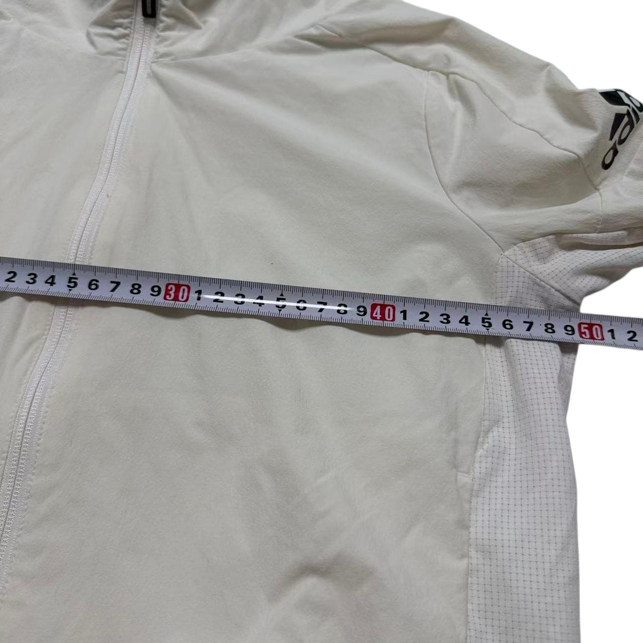 Adidas Y2K White Full-Zip Track Jacket — photo 4 of 8