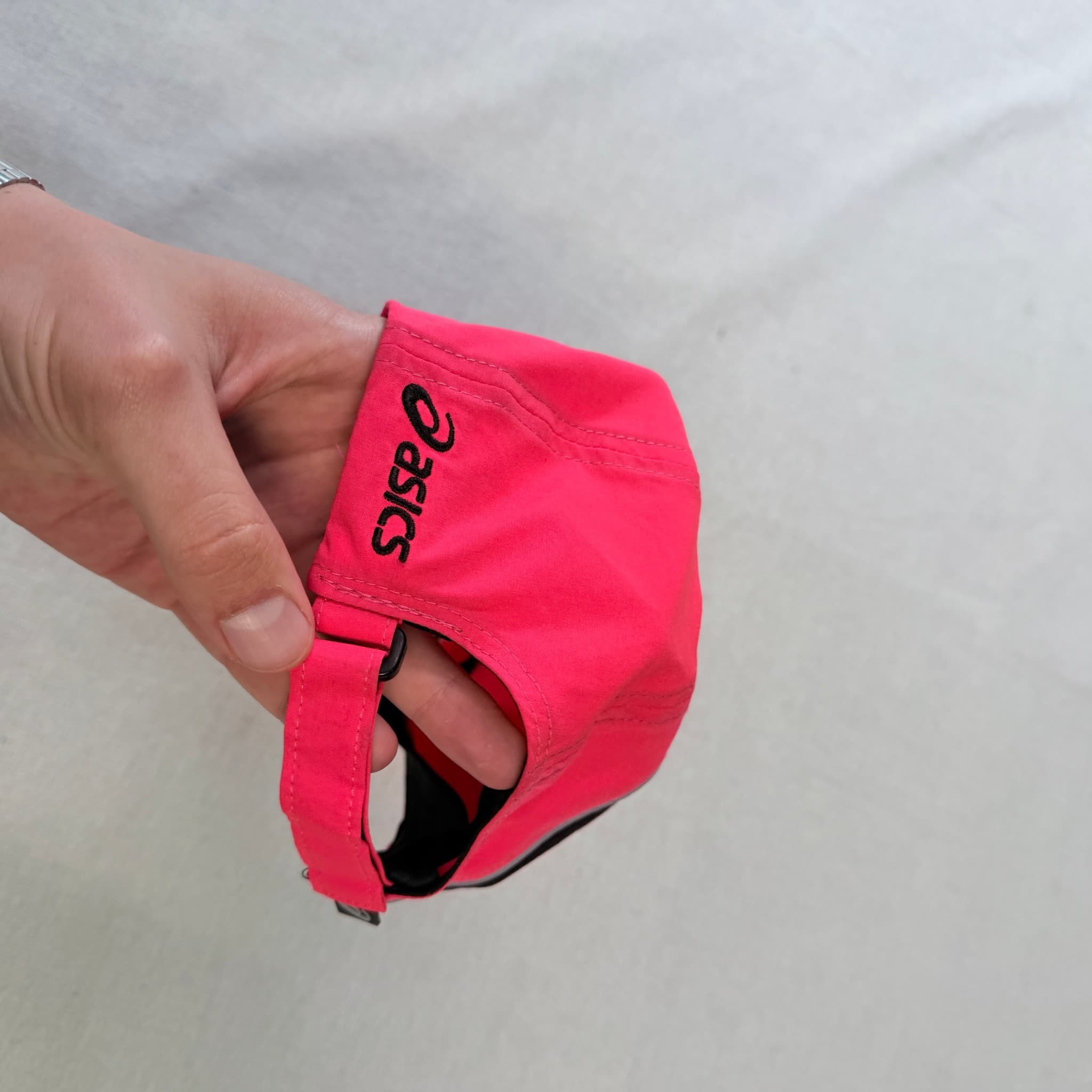 Asics Performance Running Cap Pink Black Unisex OSFM — photo 4 of 6