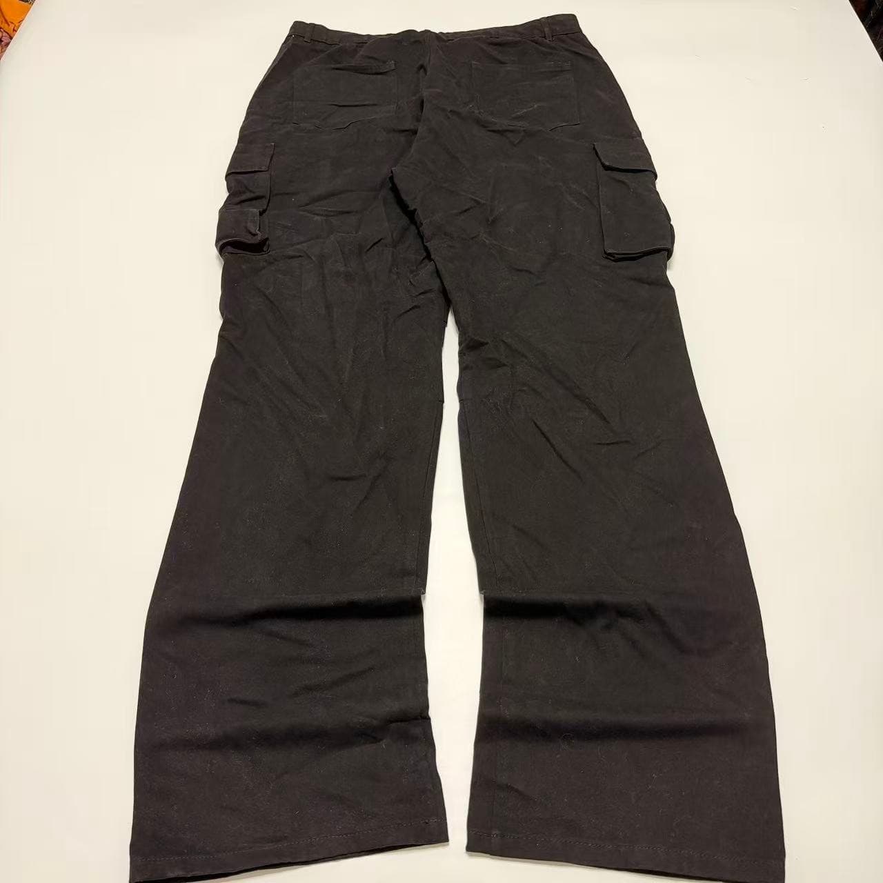 Baggy Black Cargo Pants 3XL — photo 1 of 5